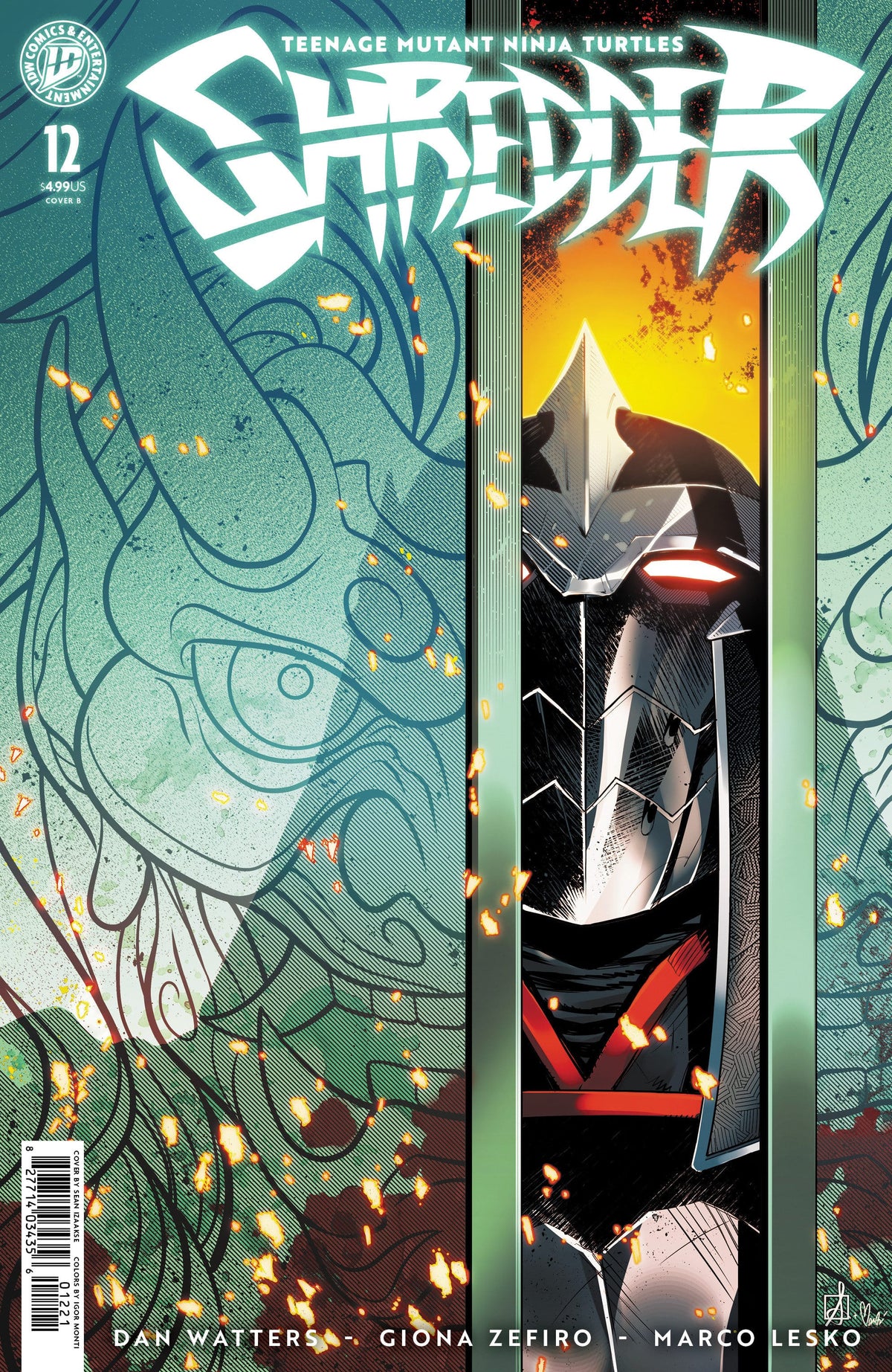 IDW Publishing NEW THIS WEEK Teenage Mutant Ninja Turtles: Shredder #12 Variant B (Izaakse) (VF/NM)