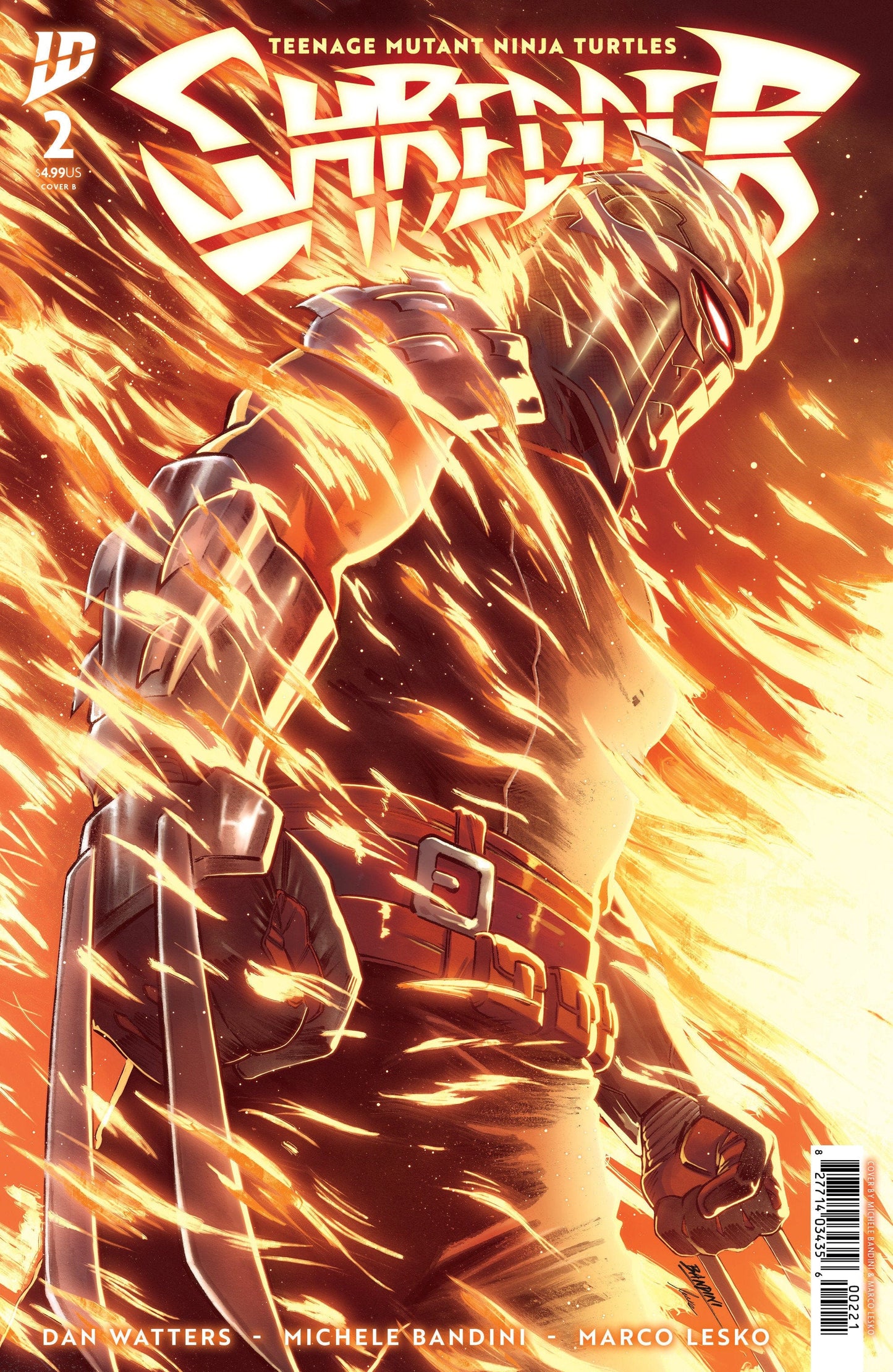 IDW Publishing NEW THIS WEEK Teenage Mutant Ninja Turtles: Shredder #2 Variant B (Bandini)