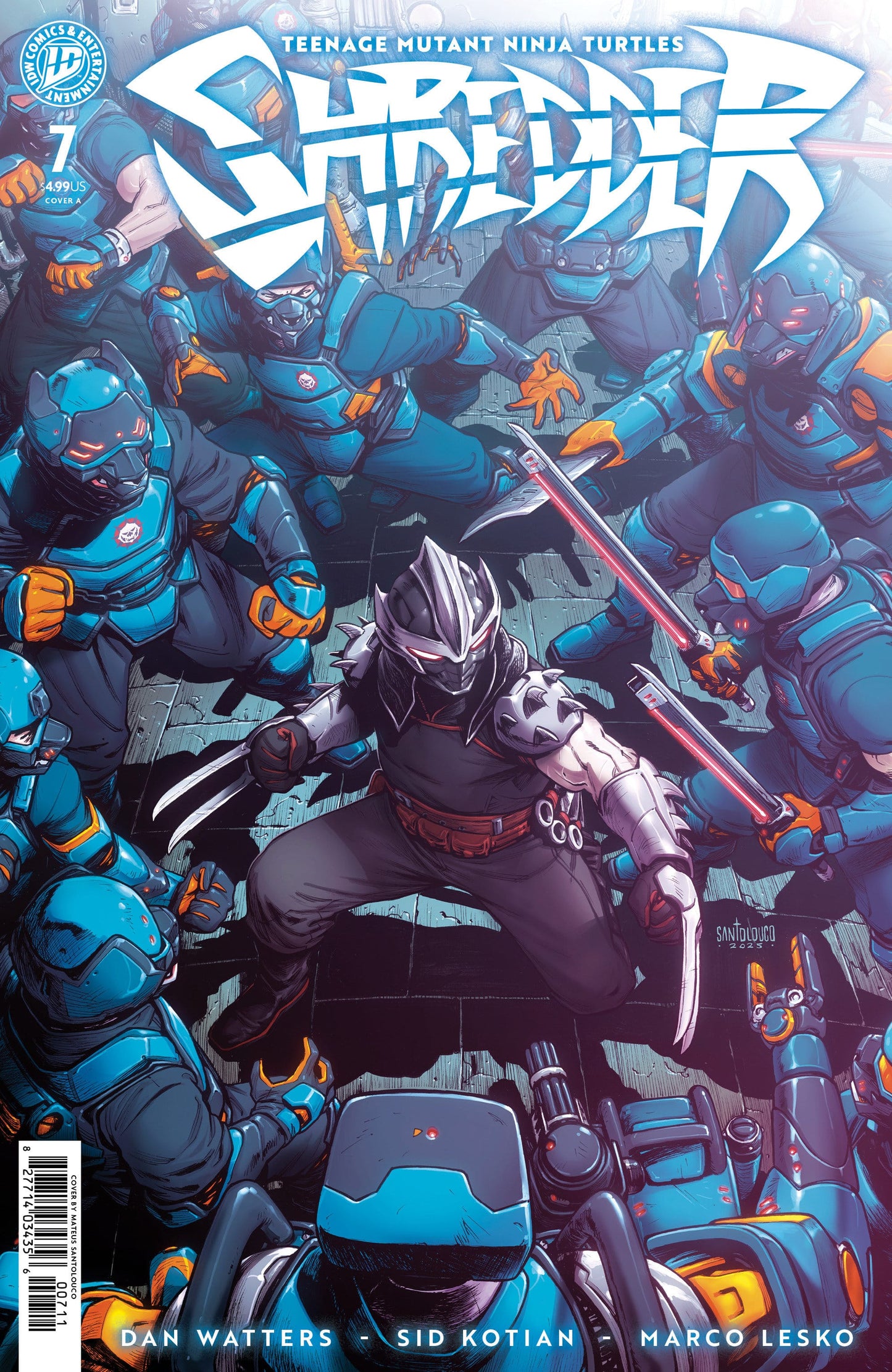 IDW Publishing NEW THIS WEEK Teenage Mutant Ninja Turtles: Shredder #7 Cover A (Santolouco) (VF/NM)