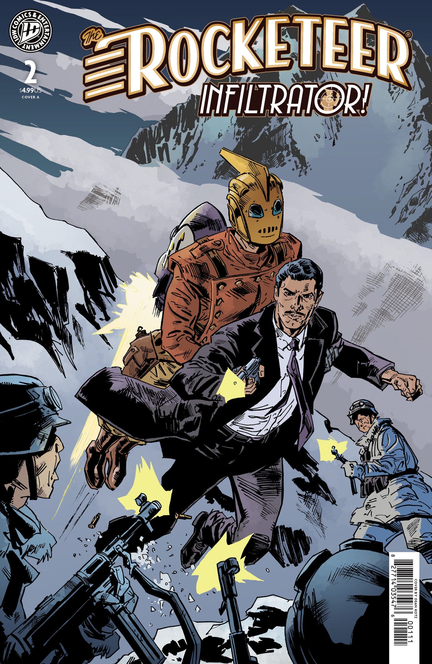 IDW Publishing NEW THIS WEEK The Rocketeer: Infiltrator! #2 Cover A (Kotz) (VF/NM)