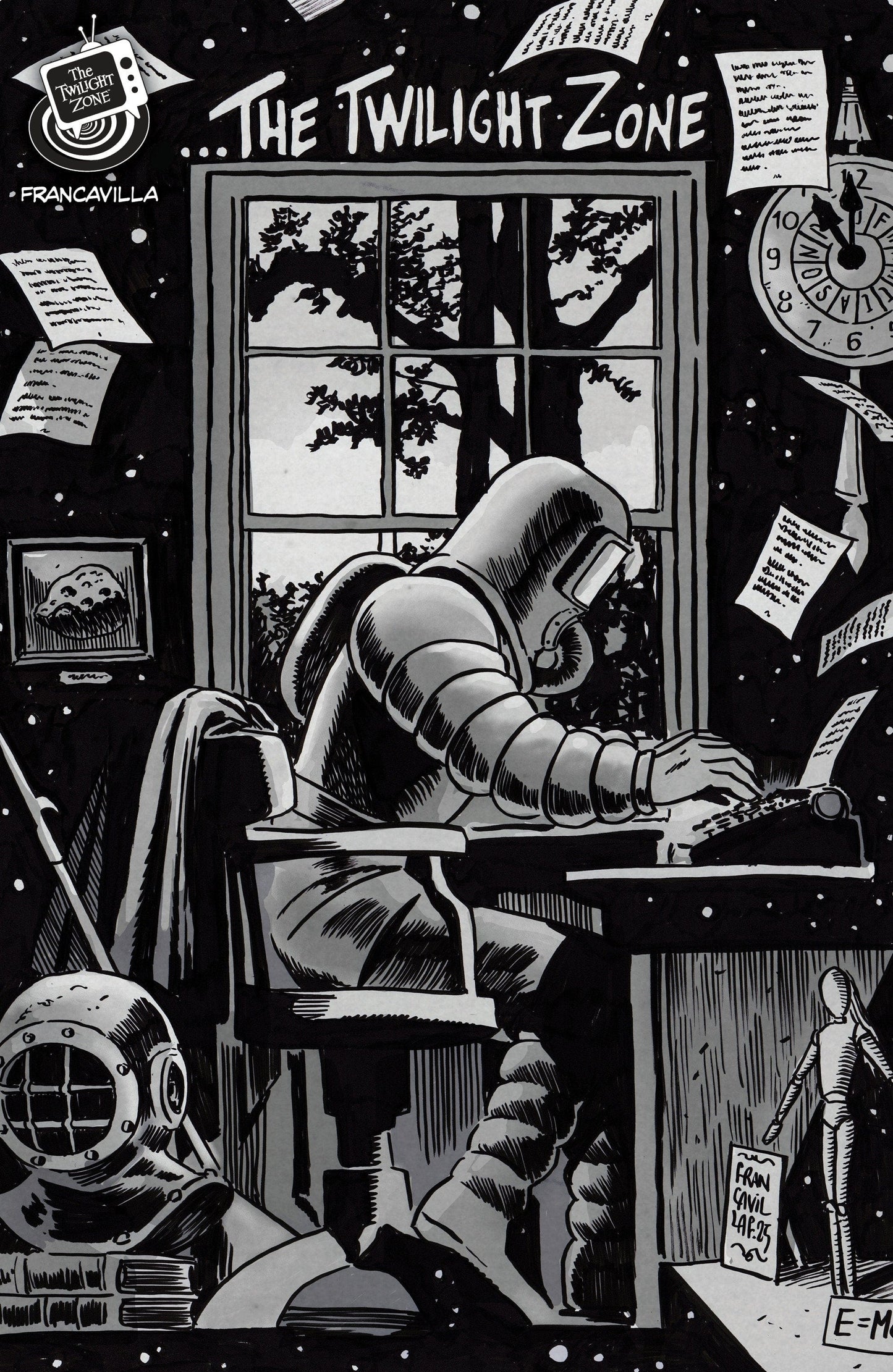 IDW Publishing NEW THIS WEEK The Twilight Zone #5 Variant B (Francavilla Connecting Cover) (VF/NM)