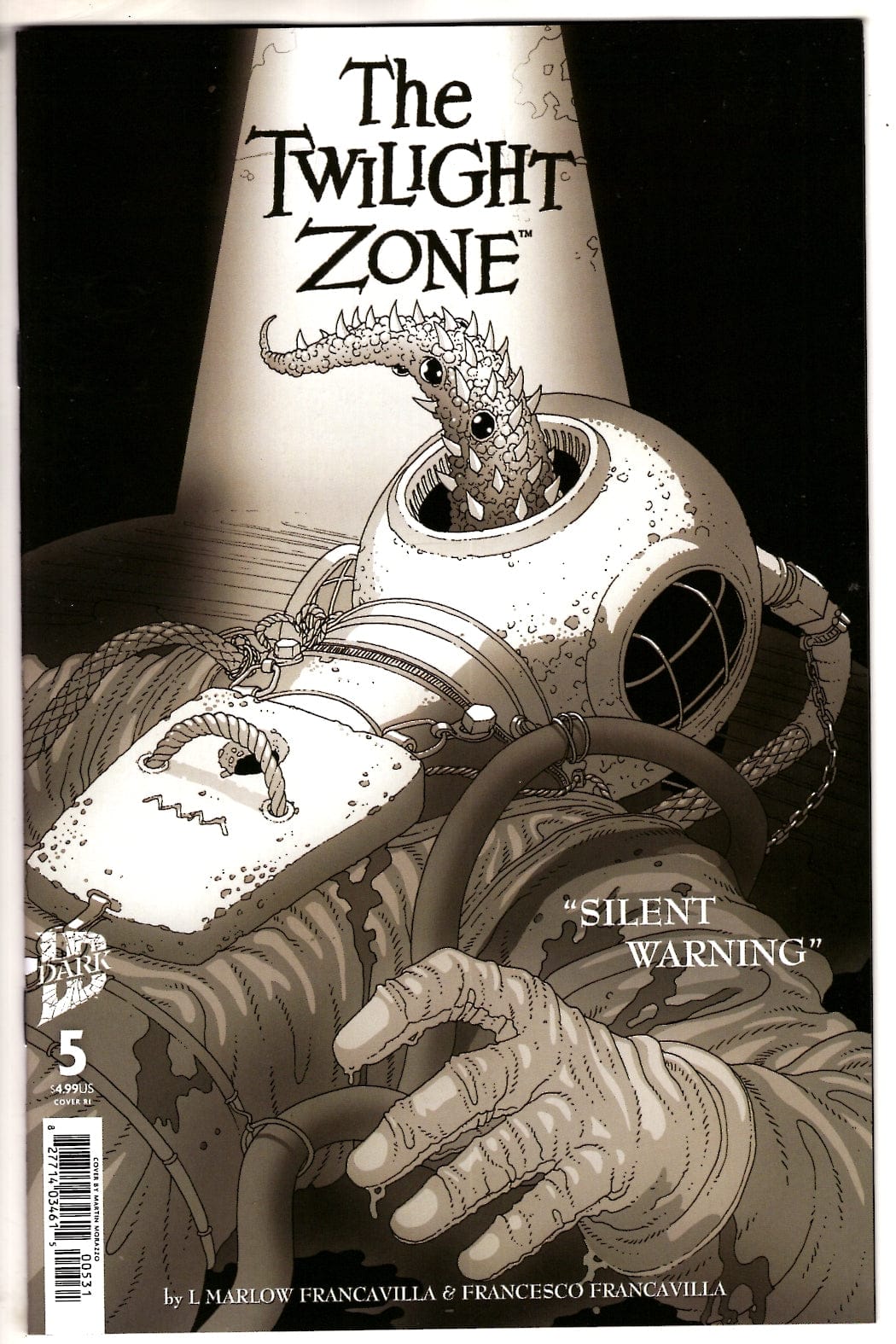 IDW Publishing NEW THIS WEEK The Twilight Zone #5 Variant RI (15) (Morazzo) (VF/NM)