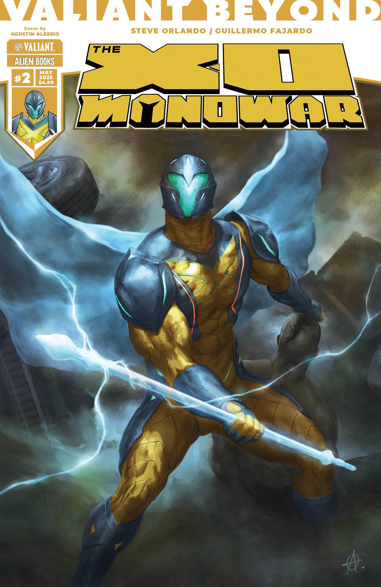IDW Publishing NEW THIS WEEK Valiant Beyond: The X-O Manowar #2 Cover A (Alessio)