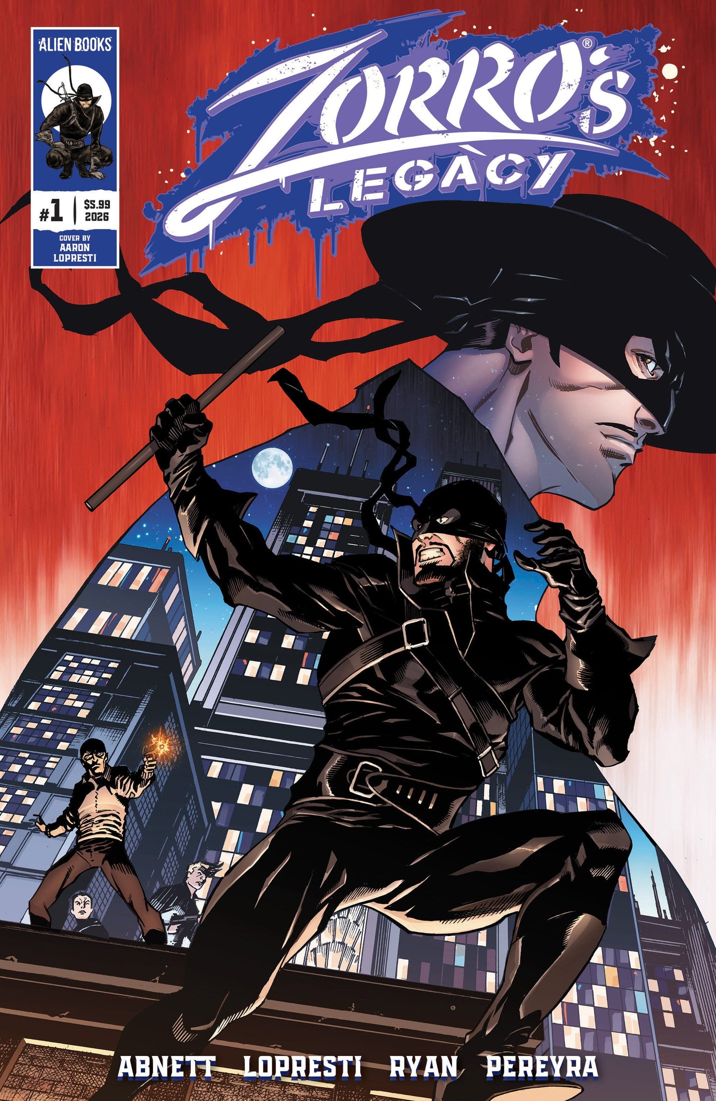 IDW Publishing NEW THIS WEEK Zorro's Legacy #1 Cover A (Lopresti) (VF/NM)