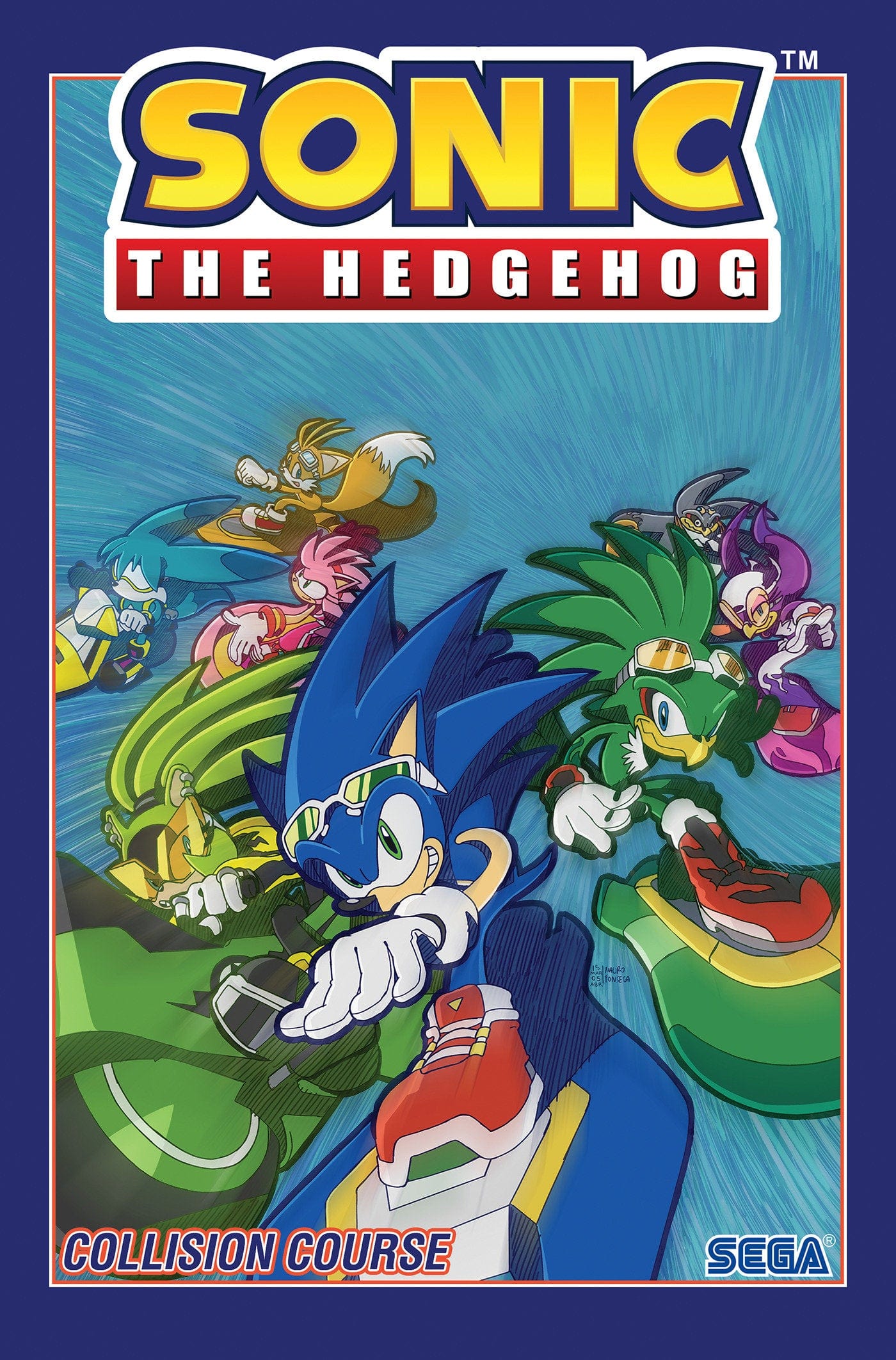 IDW Publishing TRADE Sonic the Hedgehog, Vol. 19: Collision Course
