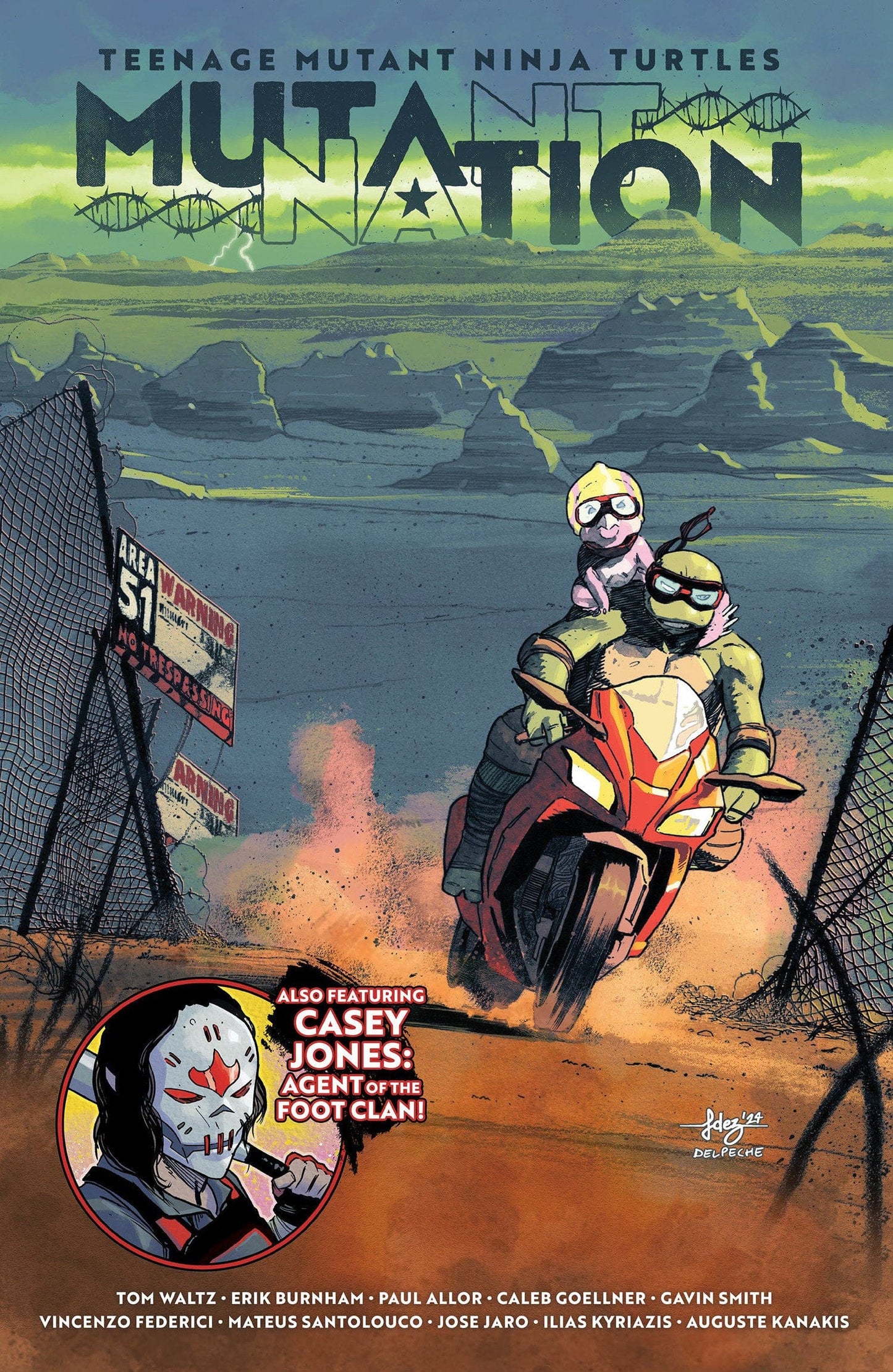IDW Publishing TRADE Teenage Mutant Ninja Turtles: Mutant Nation Vol. 1