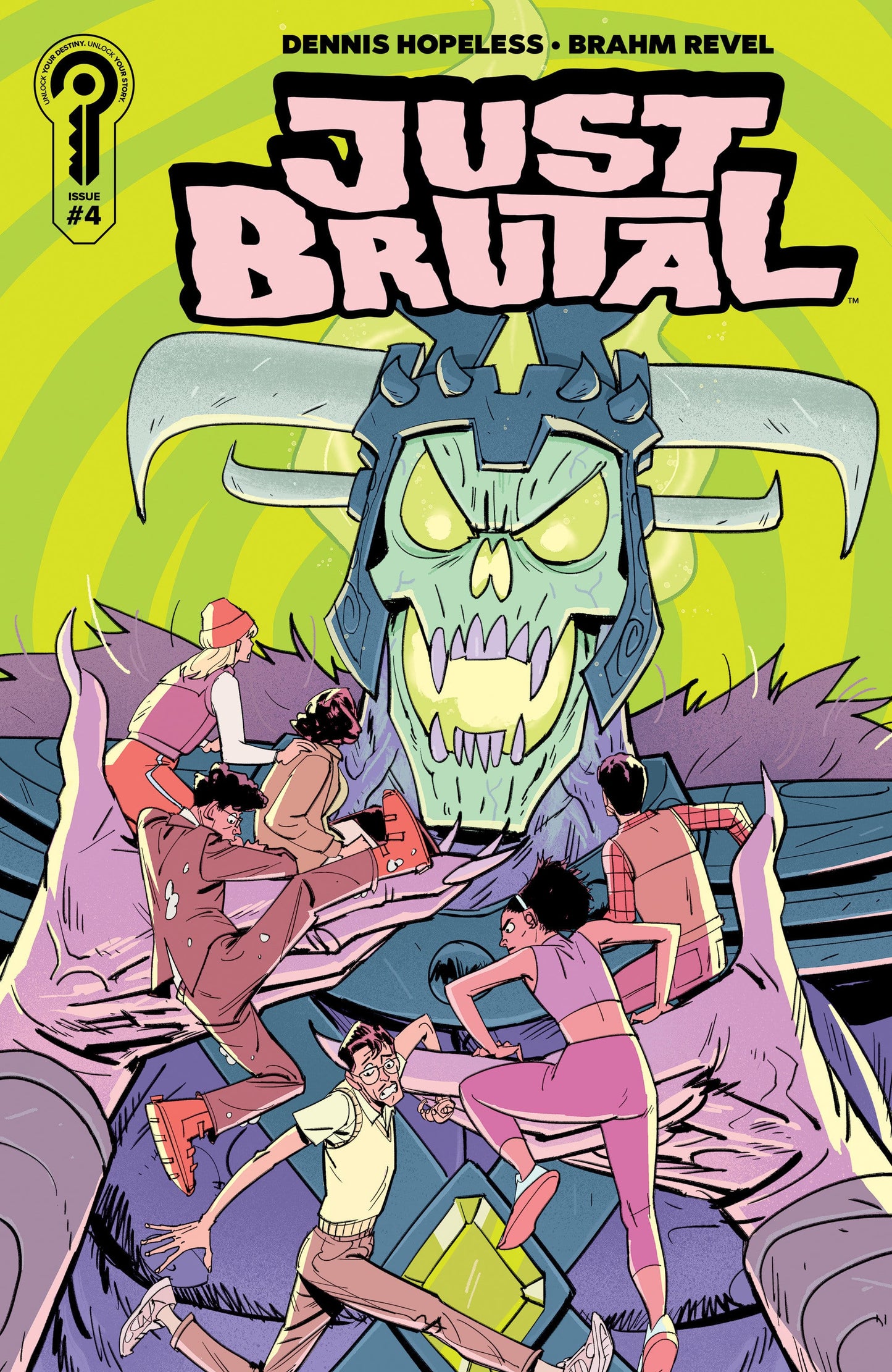 Ignition Press NEW THIS WEEK Just Brutal #4 Cover A Brahm Revel (VF/NM)