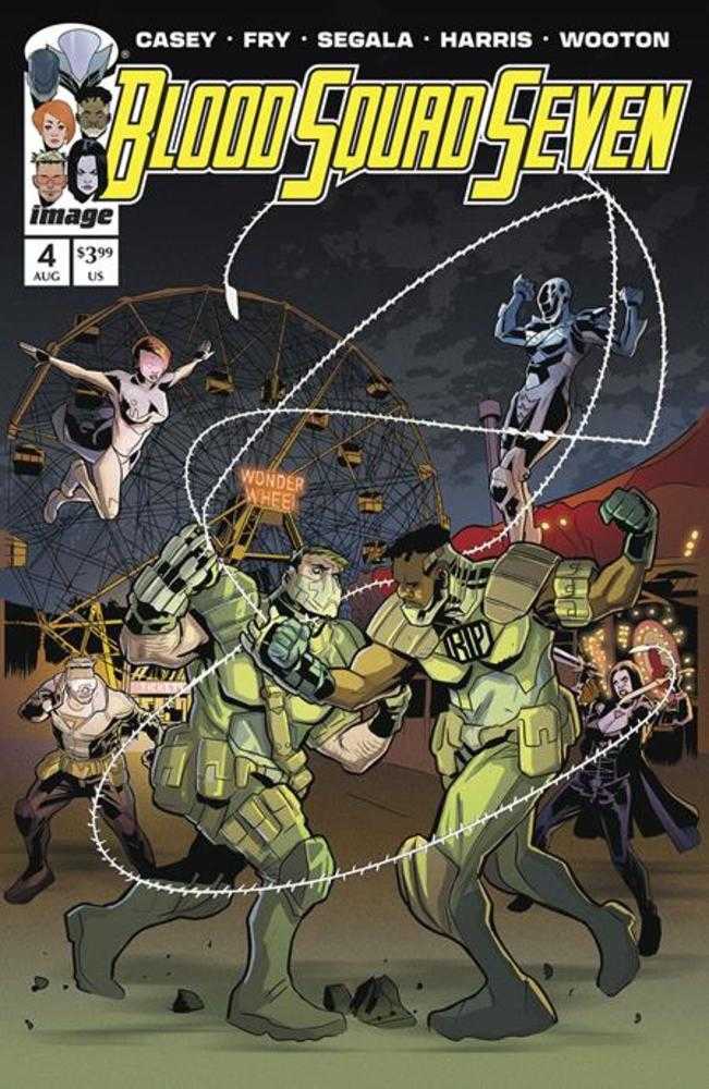 IMAGE COMIC BOOK Blood Squad Seven #4 Cover A Paul Fry