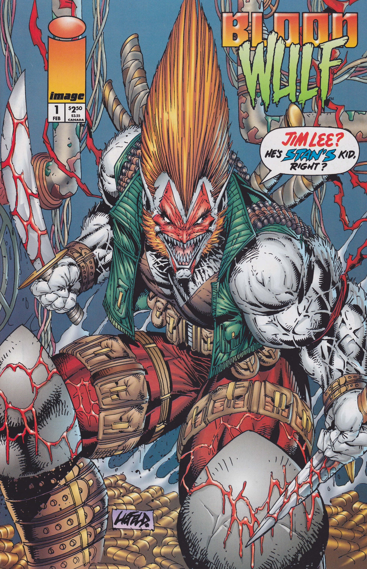 Image COMIC BOOK Bloodwulf #1 - CVR A (VF)
