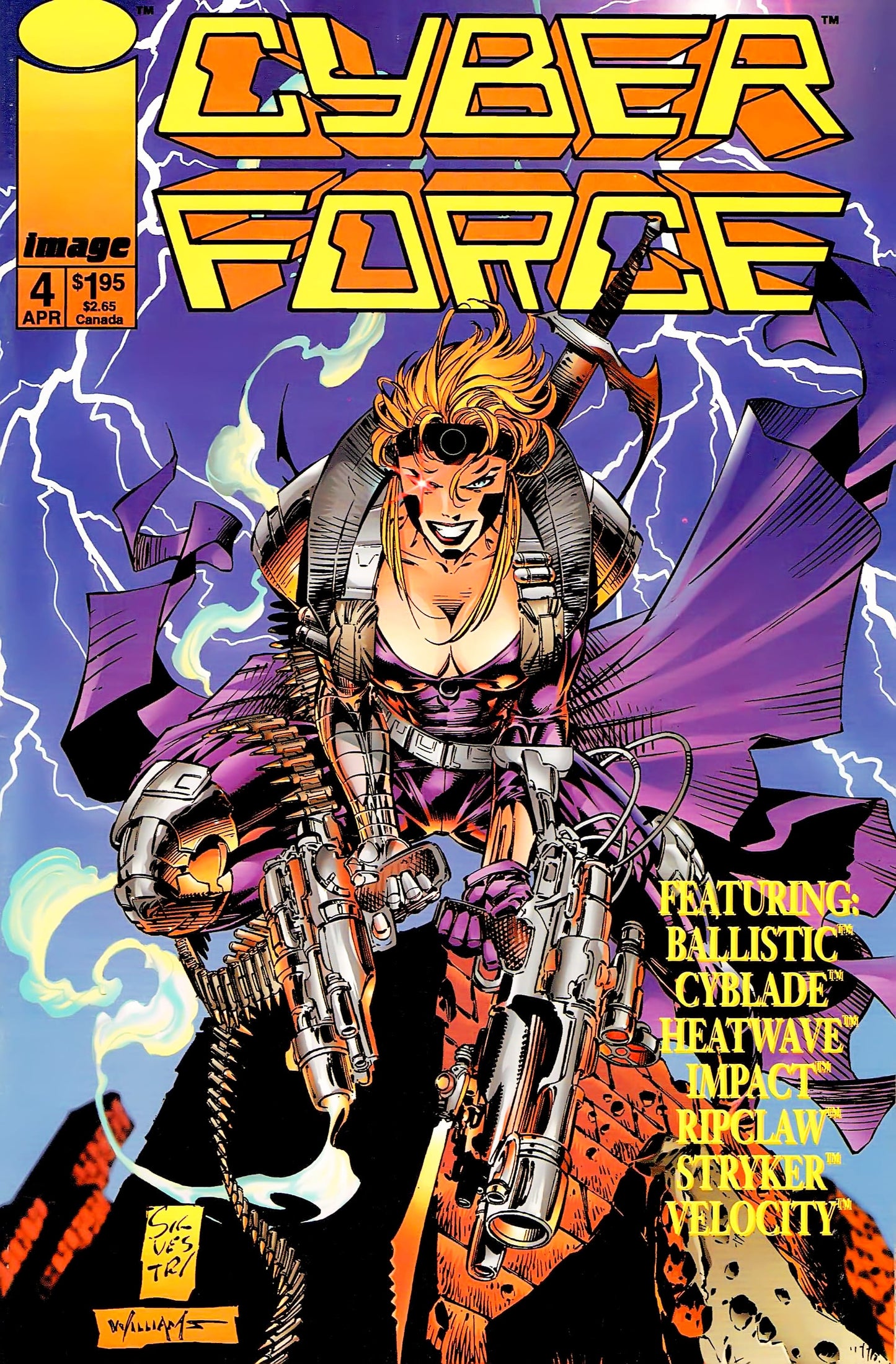 Image COMIC BOOK Cyberforce #4 - CVR A (VF/NM)