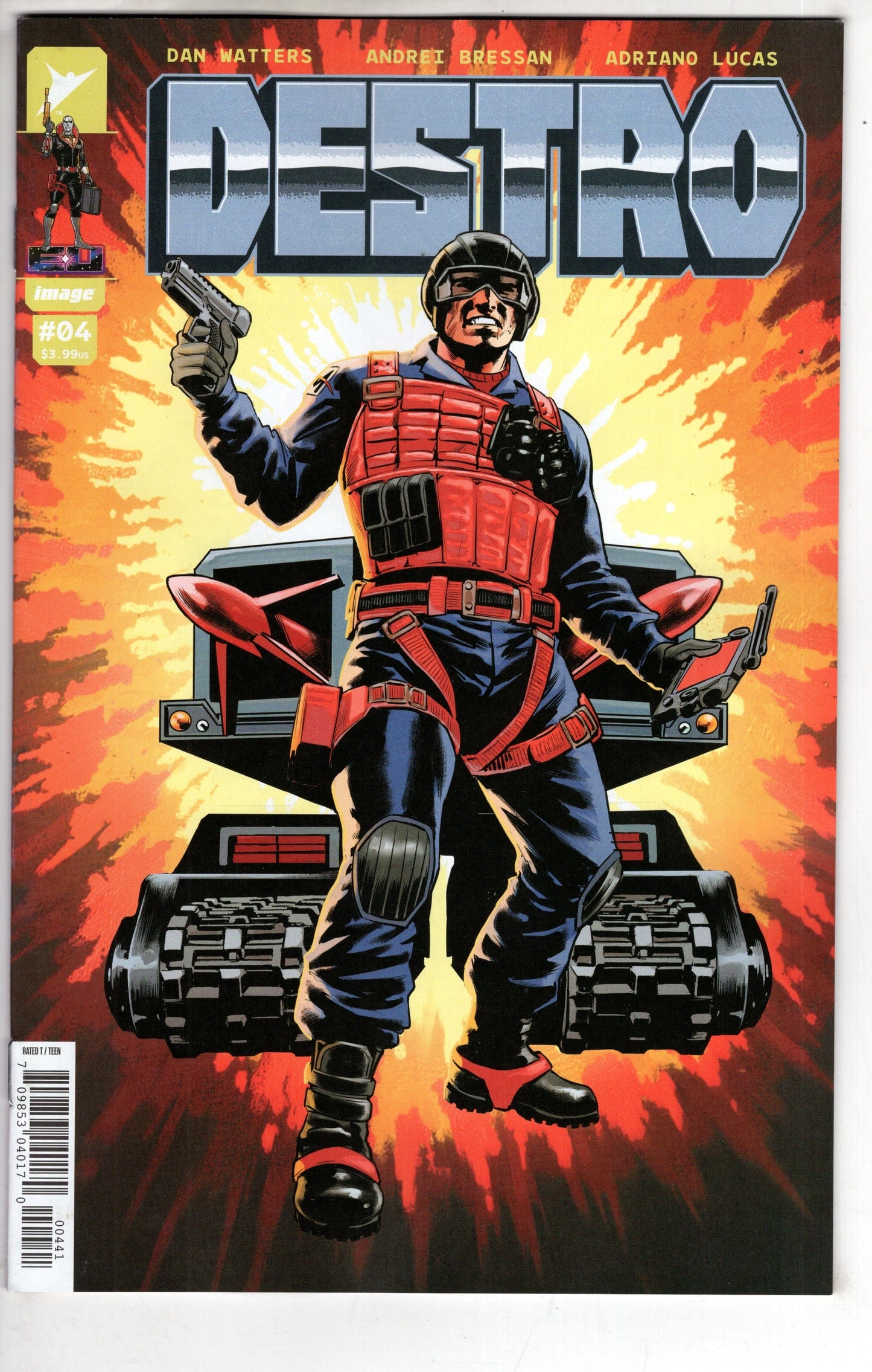 IMAGE COMIC BOOK Destro #4 (Of 5) Cover D 1 in 25 Travis Moore Variant
