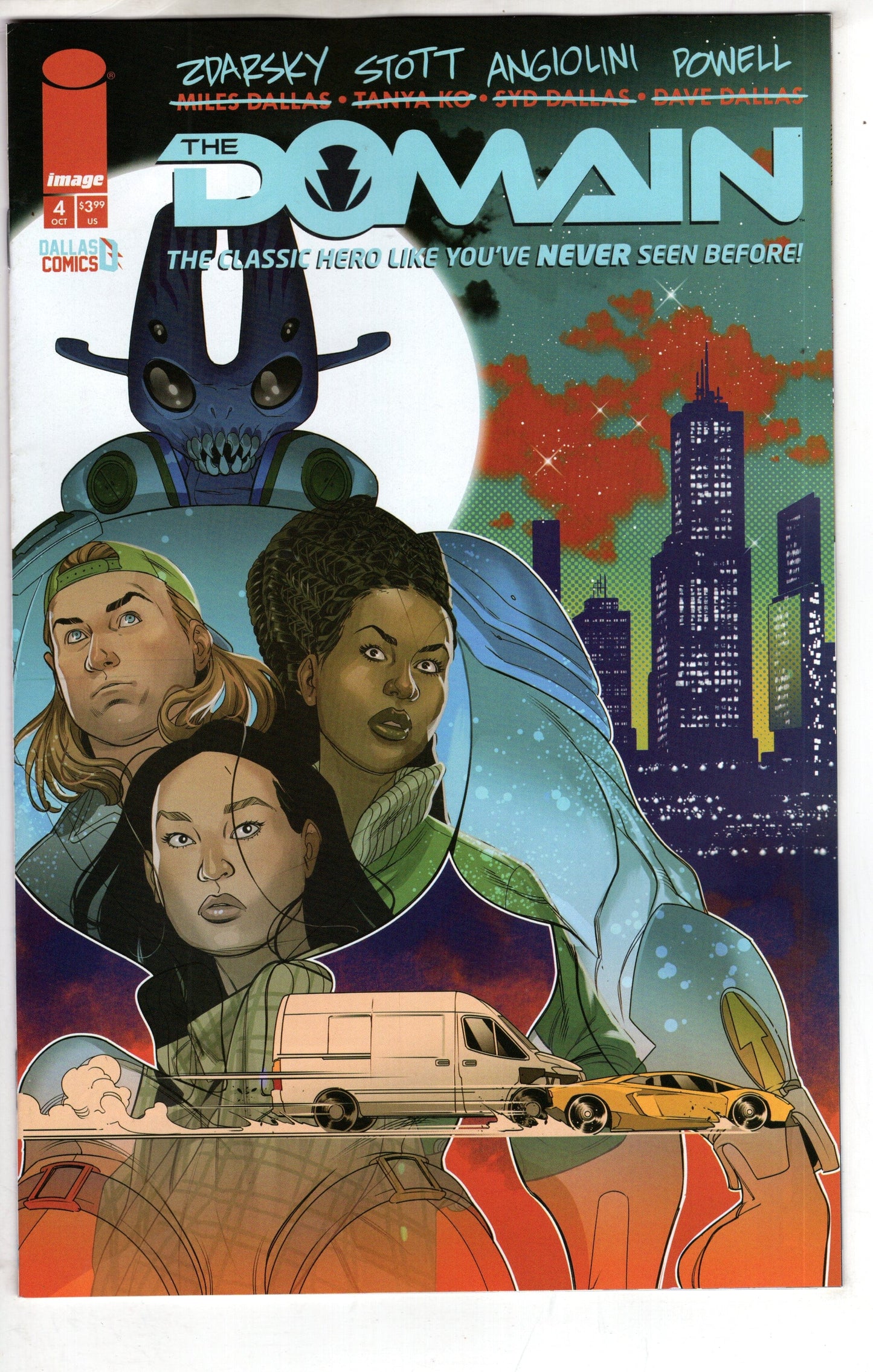 IMAGE COMIC BOOK Domain #4 (Of 5) Cover A Rachael Stott