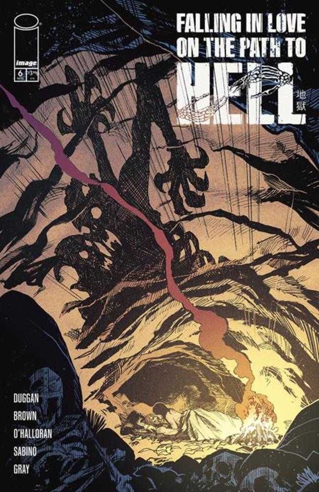 IMAGE COMIC BOOK Falling In Love On Path To Hell #6 Cover A Brown (Mature)