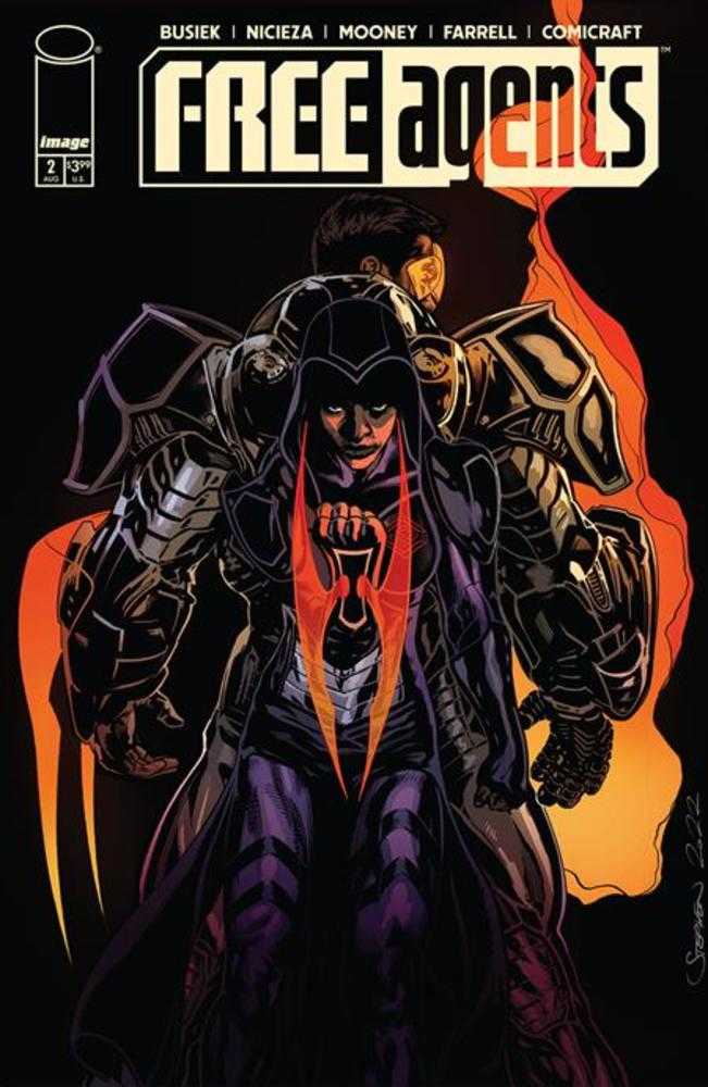IMAGE COMIC BOOK Free Agents #2 Cover A Stephen Mooney & Triona Farrell