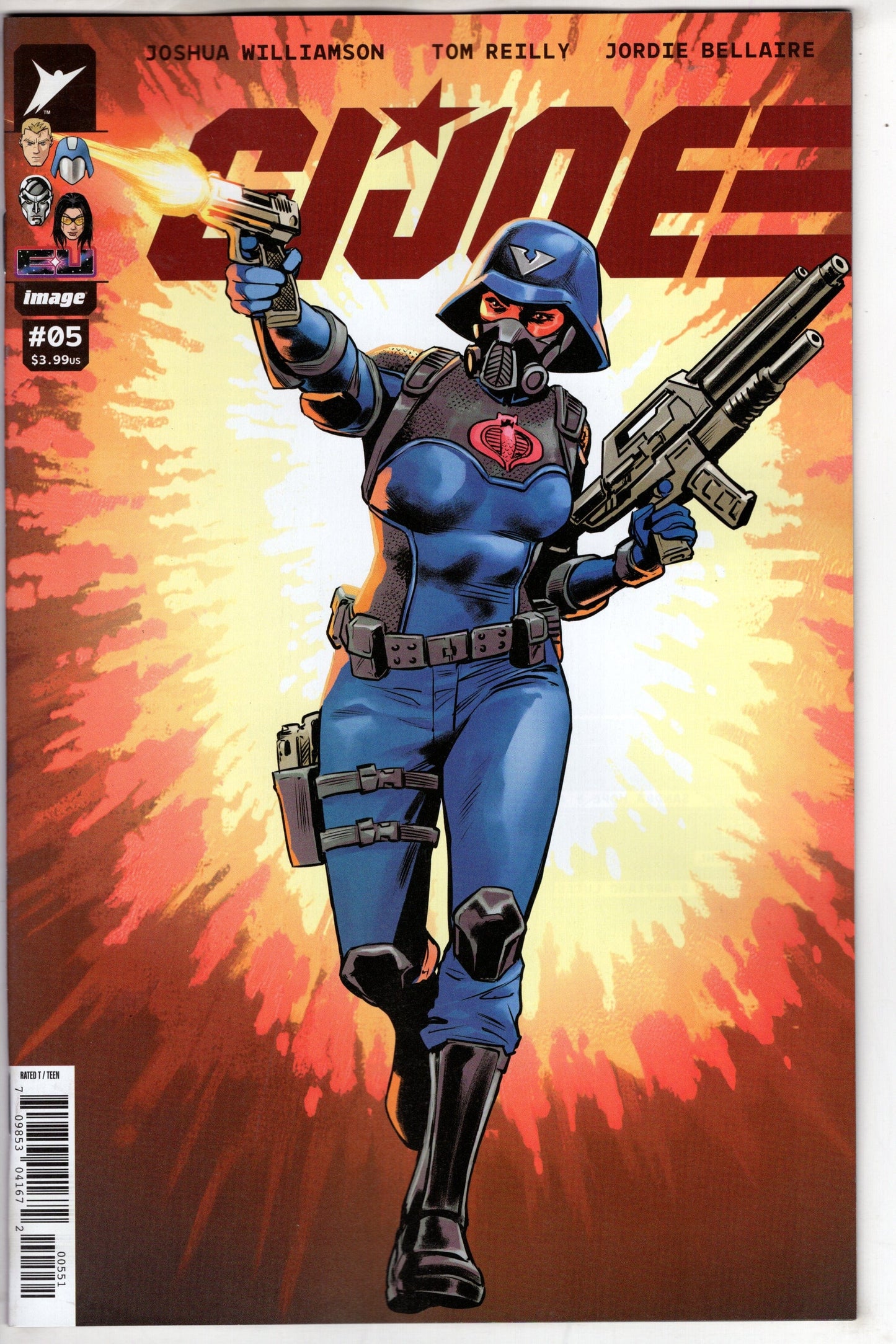 IMAGE COMIC BOOK G.I. Joe #5 Cover E 1 in 25 Travis Moore & Adriano Lucas Variant