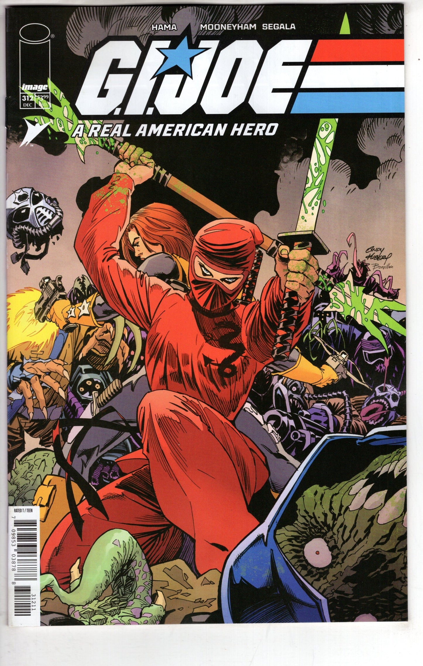 IMAGE COMIC BOOK G.I. Joe A Real American Hero #312 Cover A Andy Kubert & Tamra Bonvillain