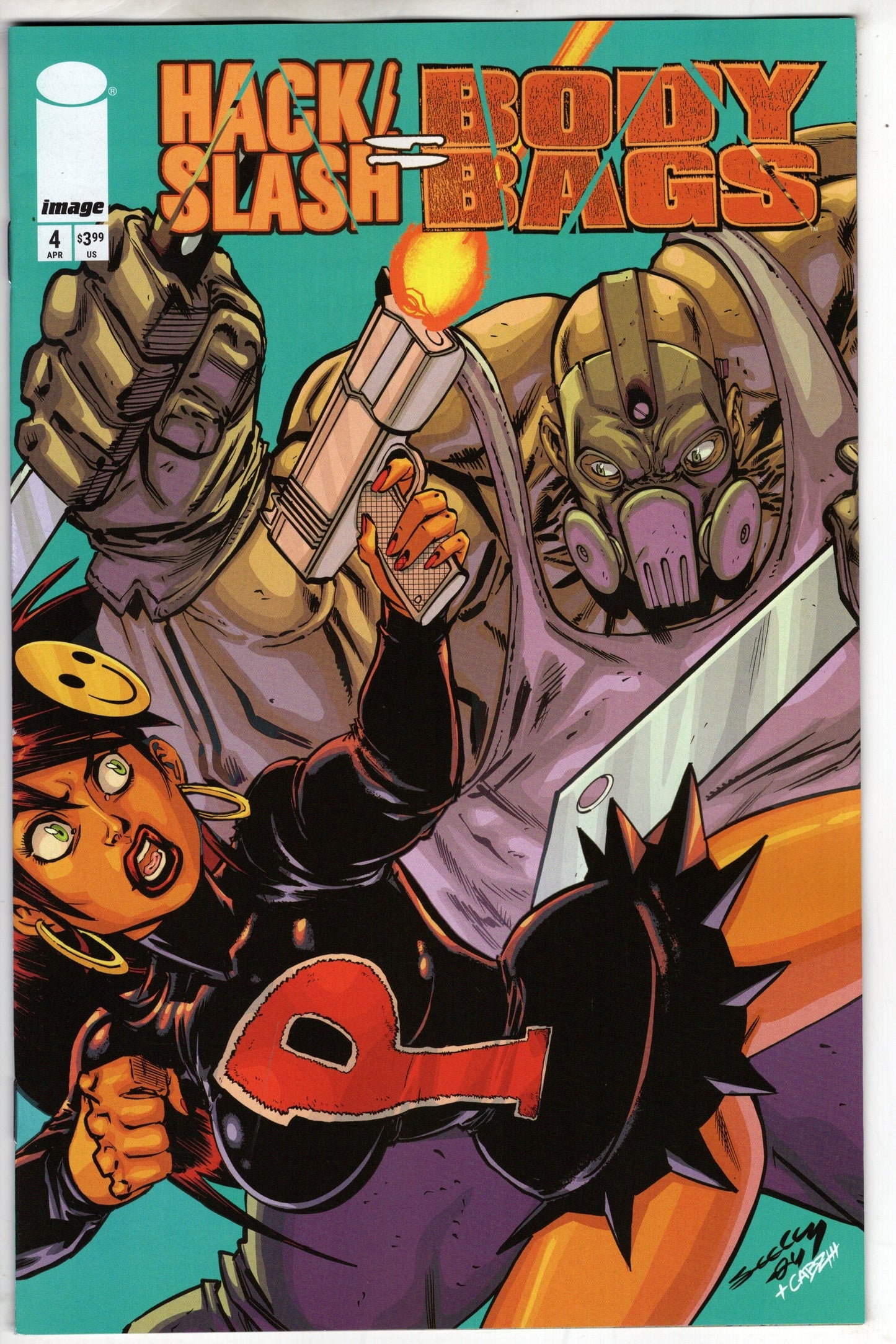 IMAGE COMIC BOOK HACK SLASH BODY BAGS #4 (OF 4) CVR A TIM SEELEY (MR)