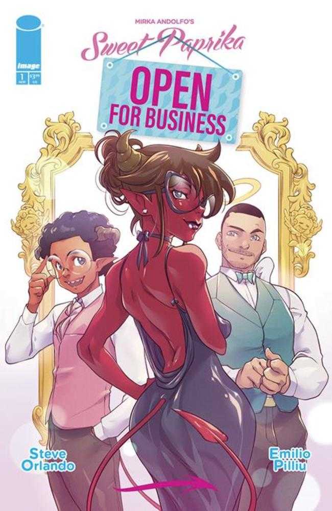 IMAGE COMIC BOOK Mirka Andolfos Sweet Paprika Open For Business #1 (Of 5) Cover A Emilio Pilliu (Mature)