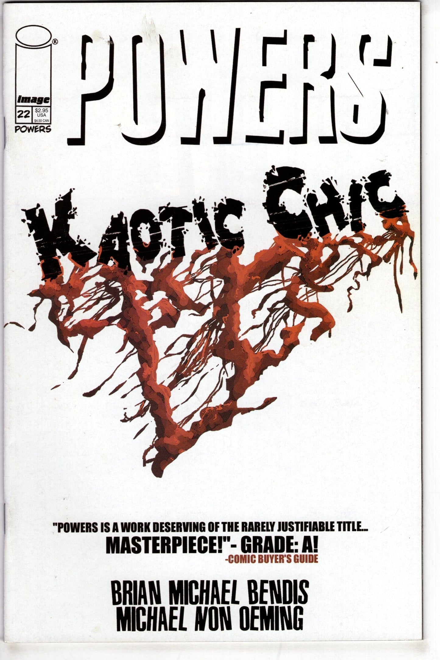 IMAGE COMIC BOOK Powers (2000 series) #22