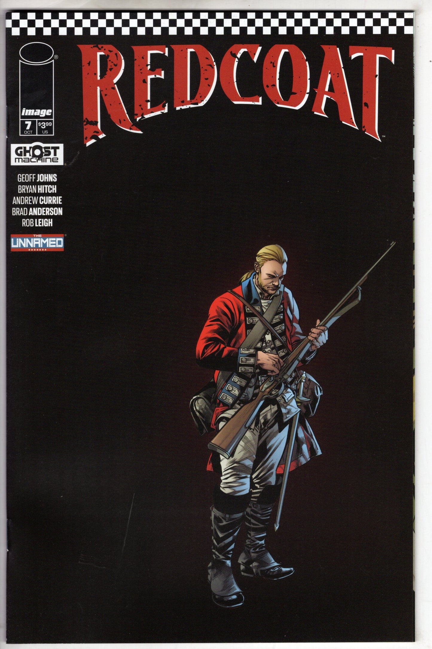 IMAGE COMIC BOOK Redcoat #7 Cover A Bryan Hitch & Brad Anderson Wraparound