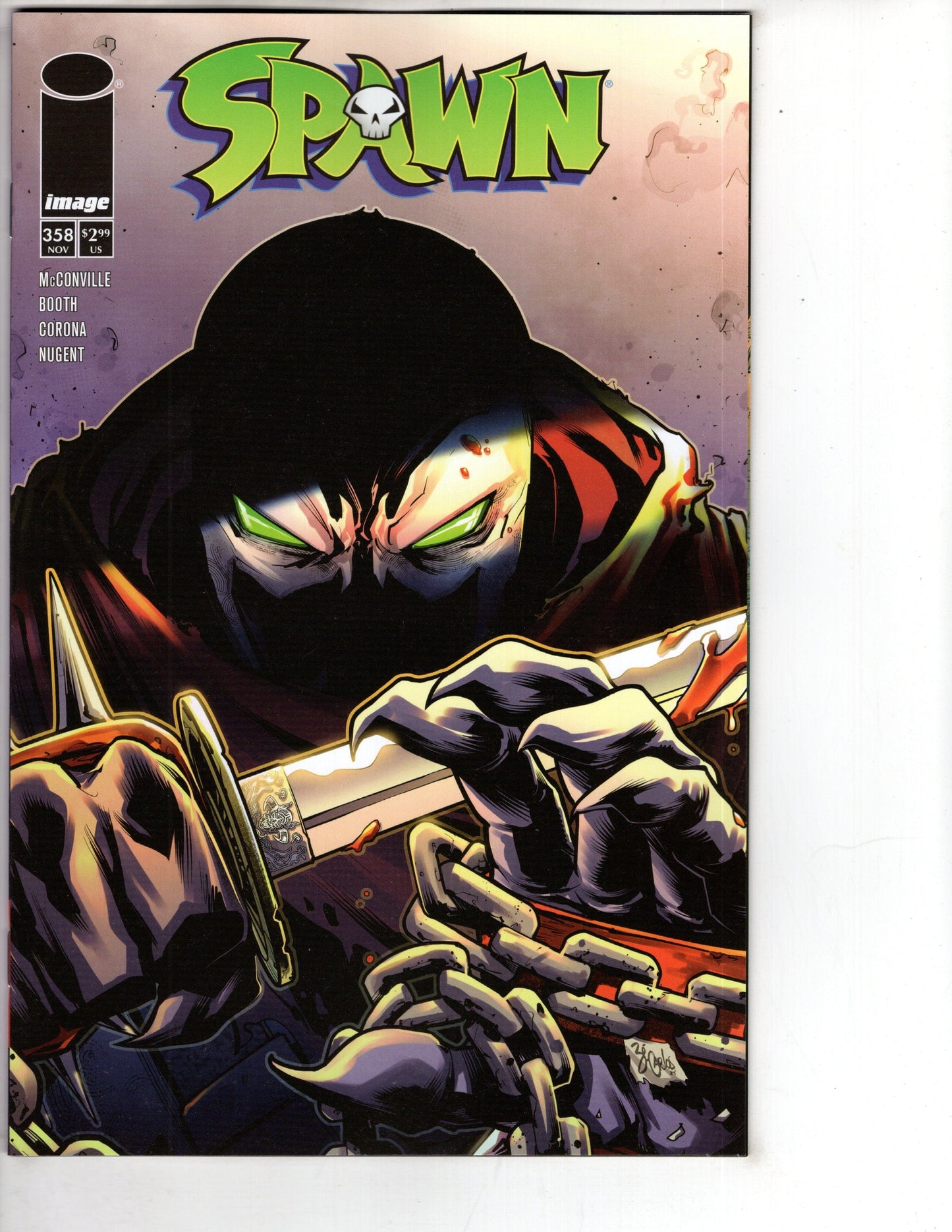 IMAGE COMIC BOOK Spawn #358 Cover A Ze Carlos