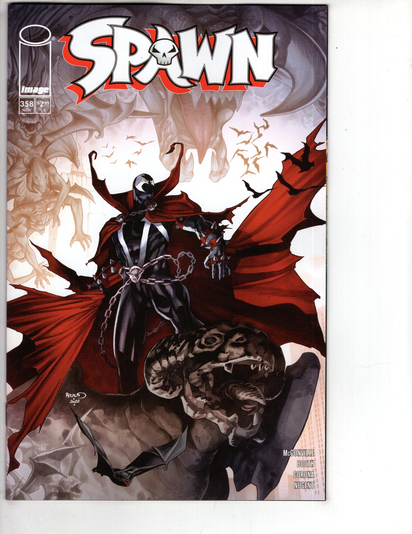 IMAGE COMIC BOOK Spawn #358 Cover B Paul Renaud Variant
