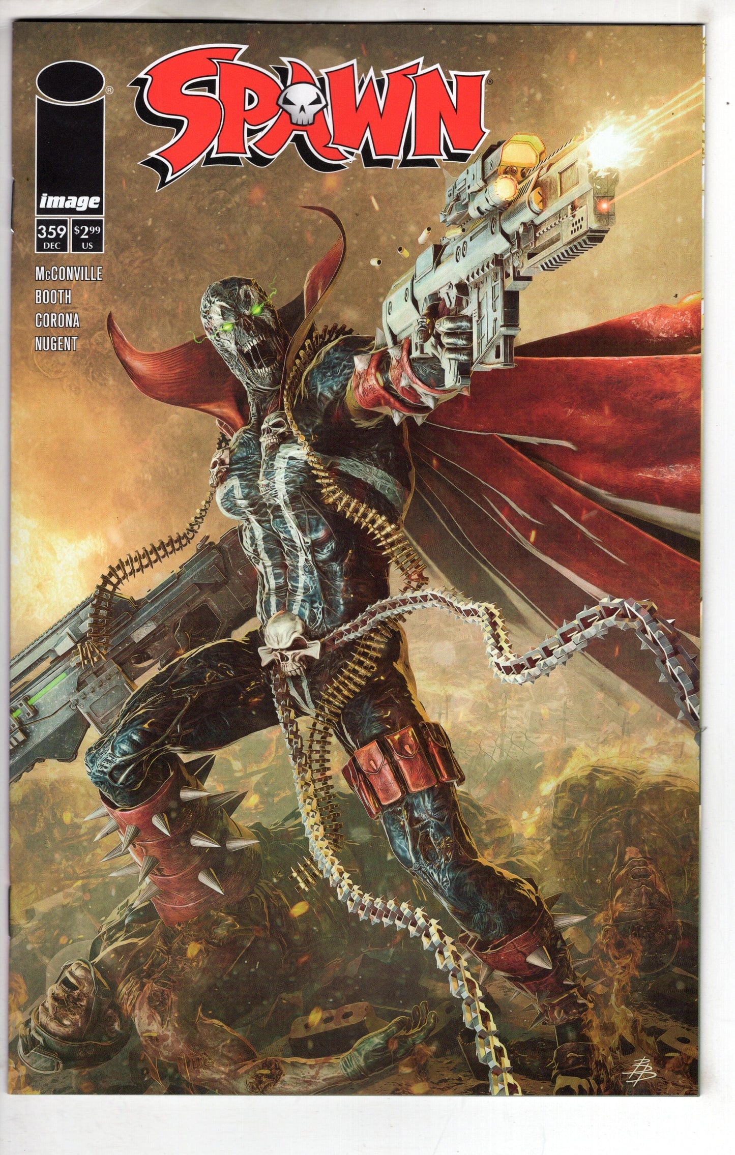 IMAGE COMIC BOOK Spawn #359 Cover A Barends
