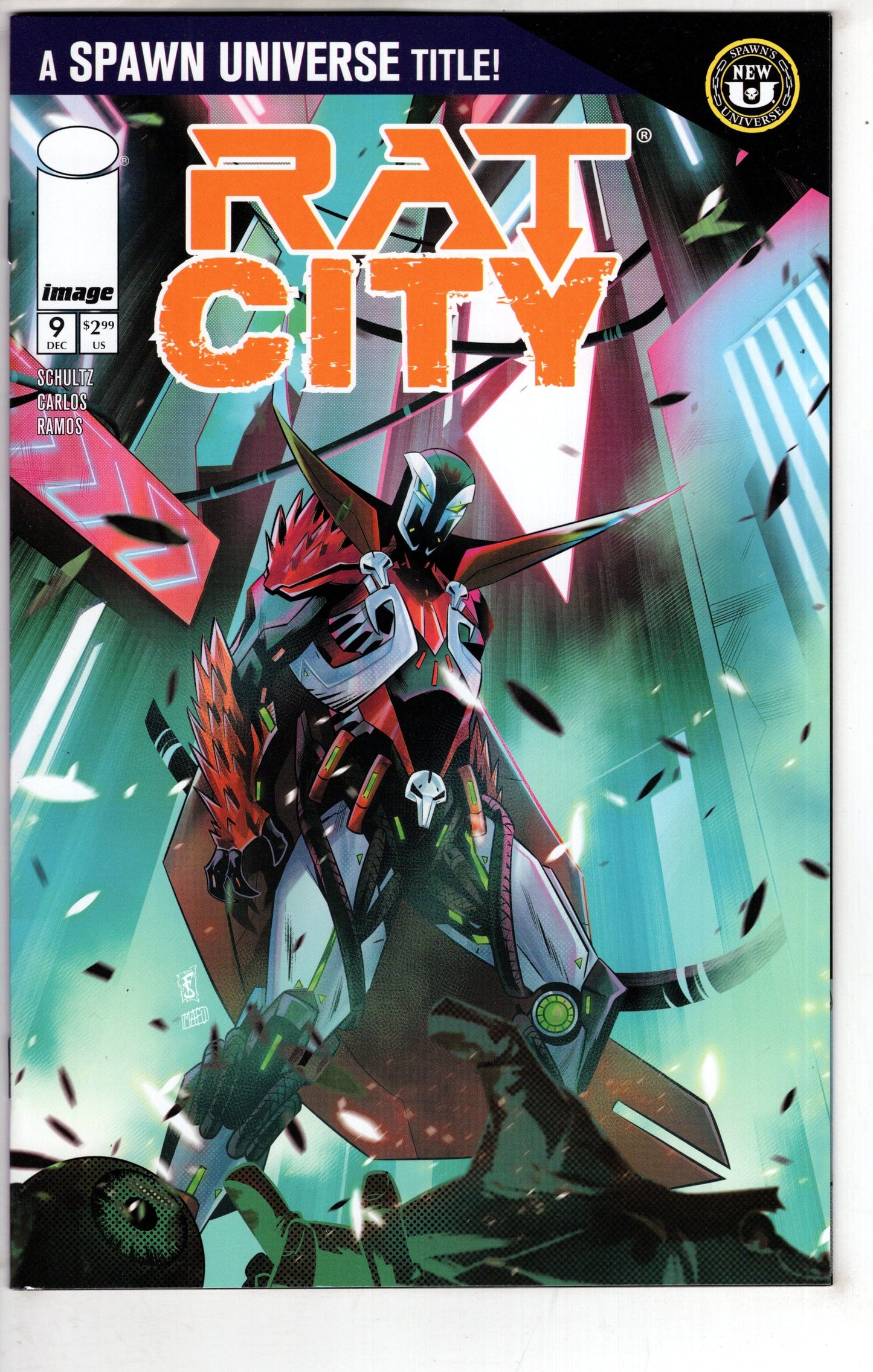 IMAGE COMIC BOOK Spawn Rat City #9 Cover A Federico Sabbatini