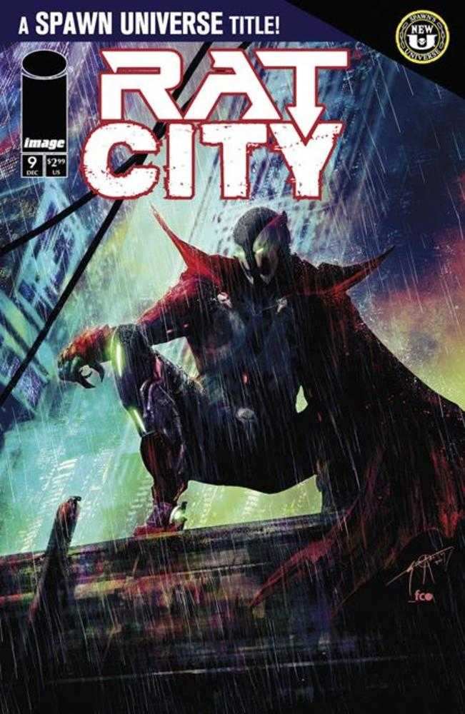 IMAGE COMIC BOOK Spawn Rat City #9 Cover B Seth Adams Variant