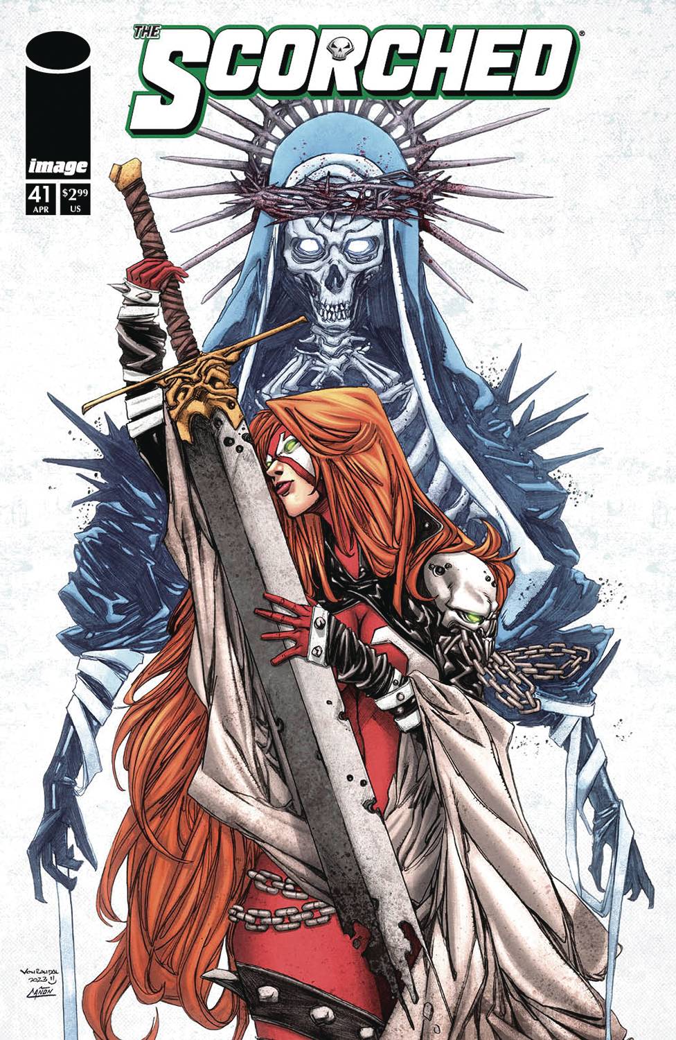 IMAGE COMIC BOOK SPAWN SCORCHED #41 CVR B VON RANDAL VAR