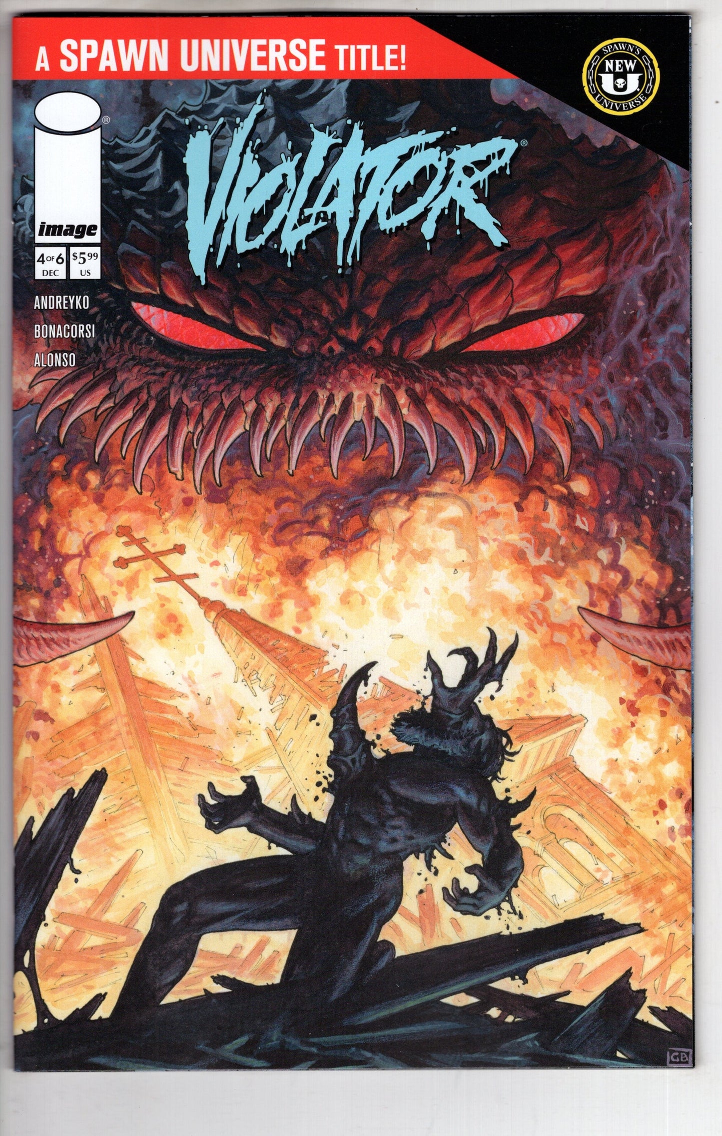 IMAGE COMIC BOOK Spawn Violator #4 (Of 6) Cover A Gianenrico Bonacorsi