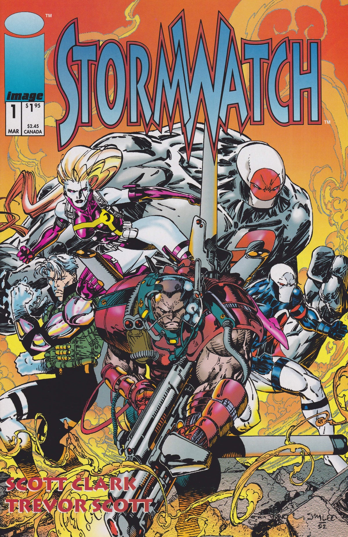 Image COMIC BOOK Stormwatch #1 - CVR A (VF)