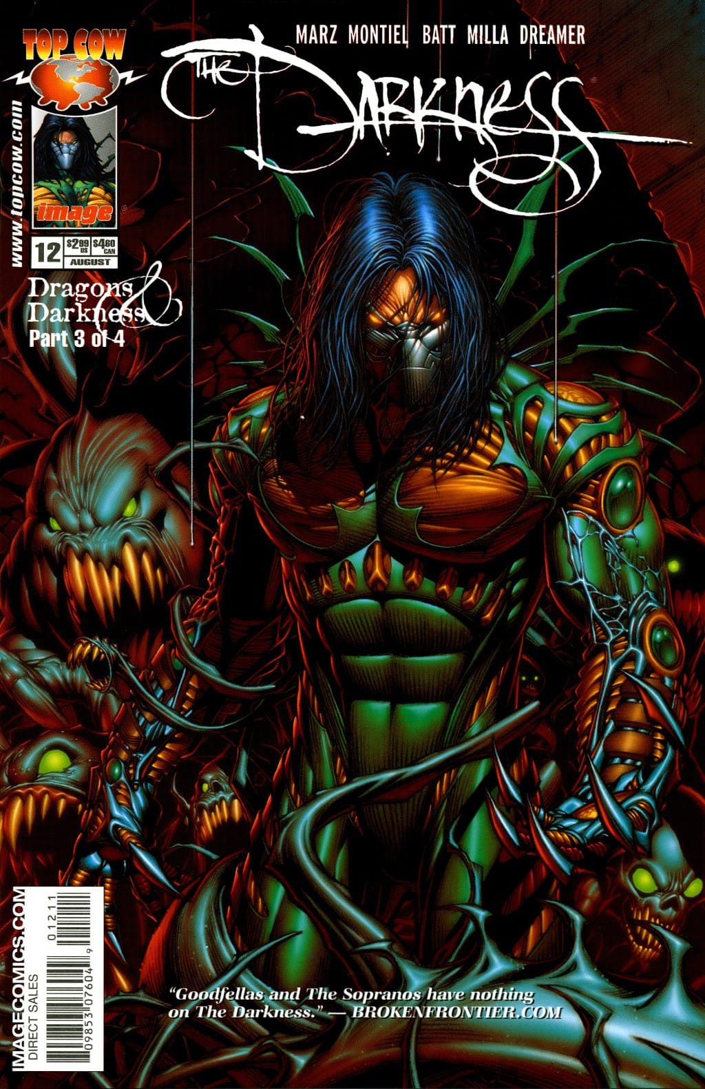 Image COMIC BOOK The Darkness #12 - CVR A (VF)