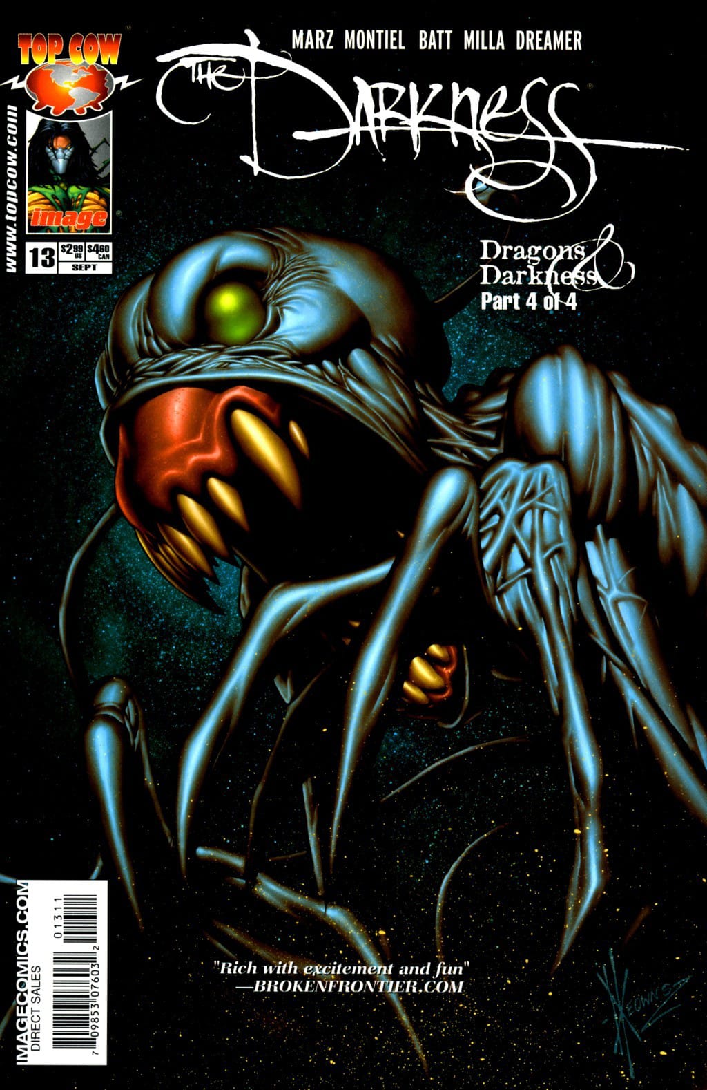Image COMIC BOOK The Darkness #13 - CVR A (VF)
