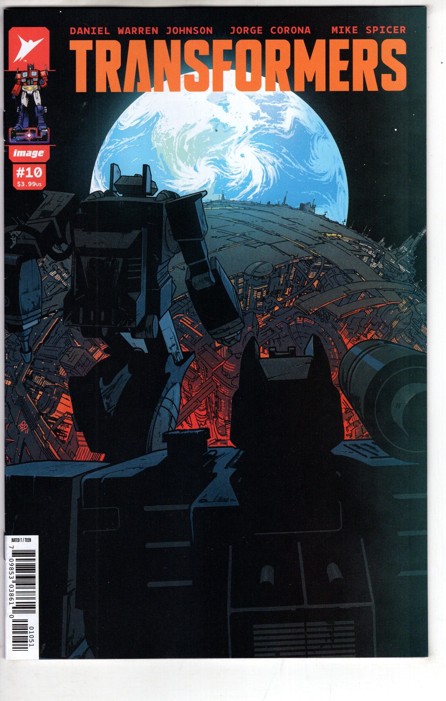 IMAGE COMIC BOOK Transformers #10 Cover E 1 in 50 Tonci Zonjic Variant