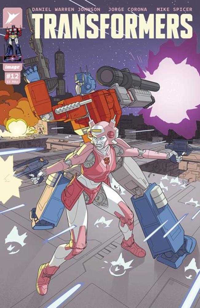 IMAGE COMIC BOOK Transformers #12 Cover E 1 in 50 Cory Walker Variant
