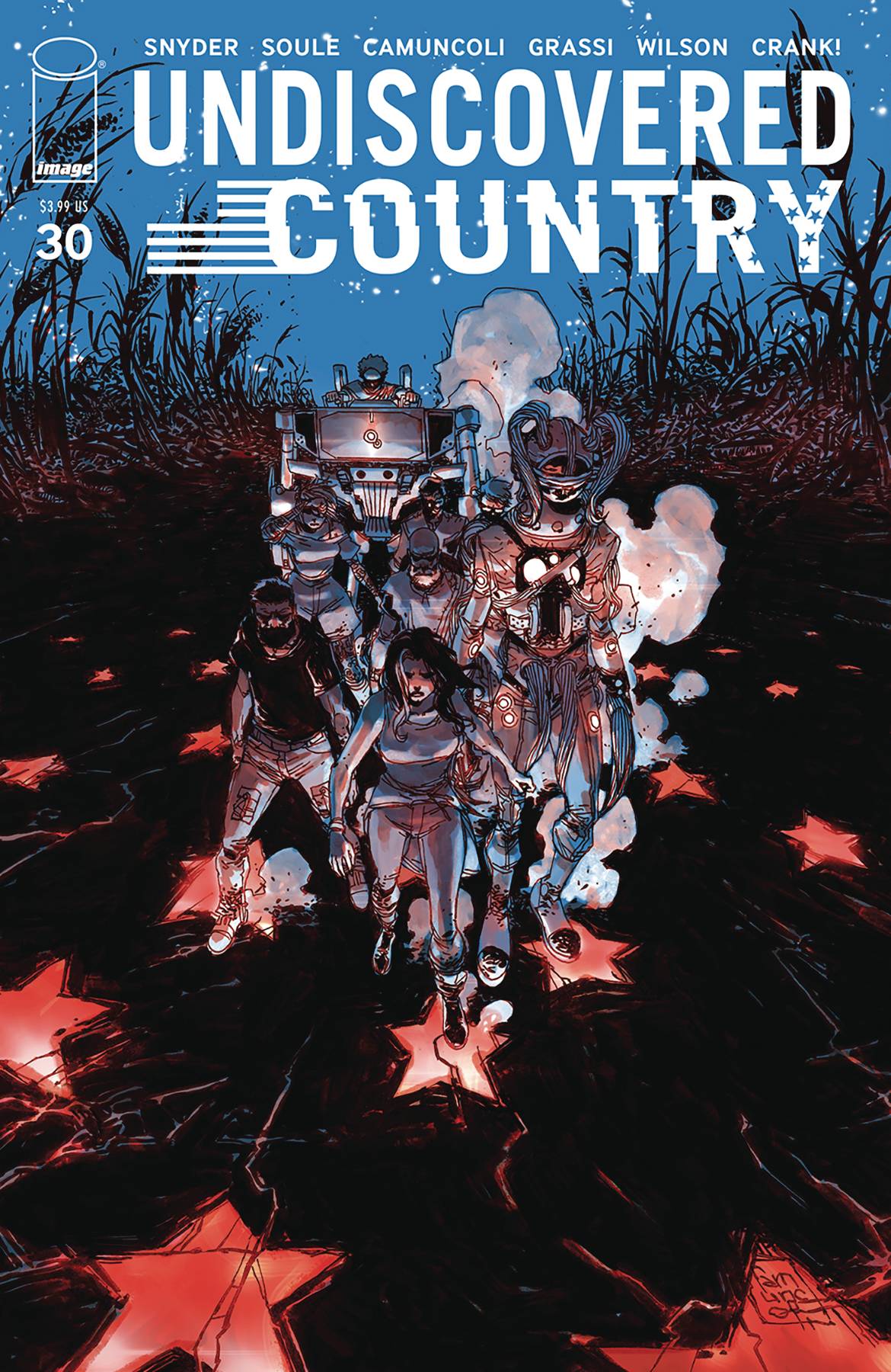 IMAGE COMIC BOOK UNDISCOVERED COUNTRY #30 CVR A CAMUNCOLI (RES) (MR)