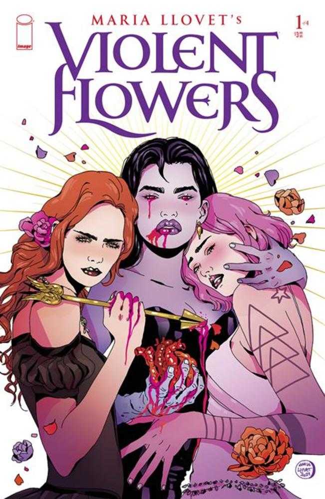 IMAGE COMIC BOOK Violent Flowers #1 (Of 4) Cover A Maria Llovet (Mature)