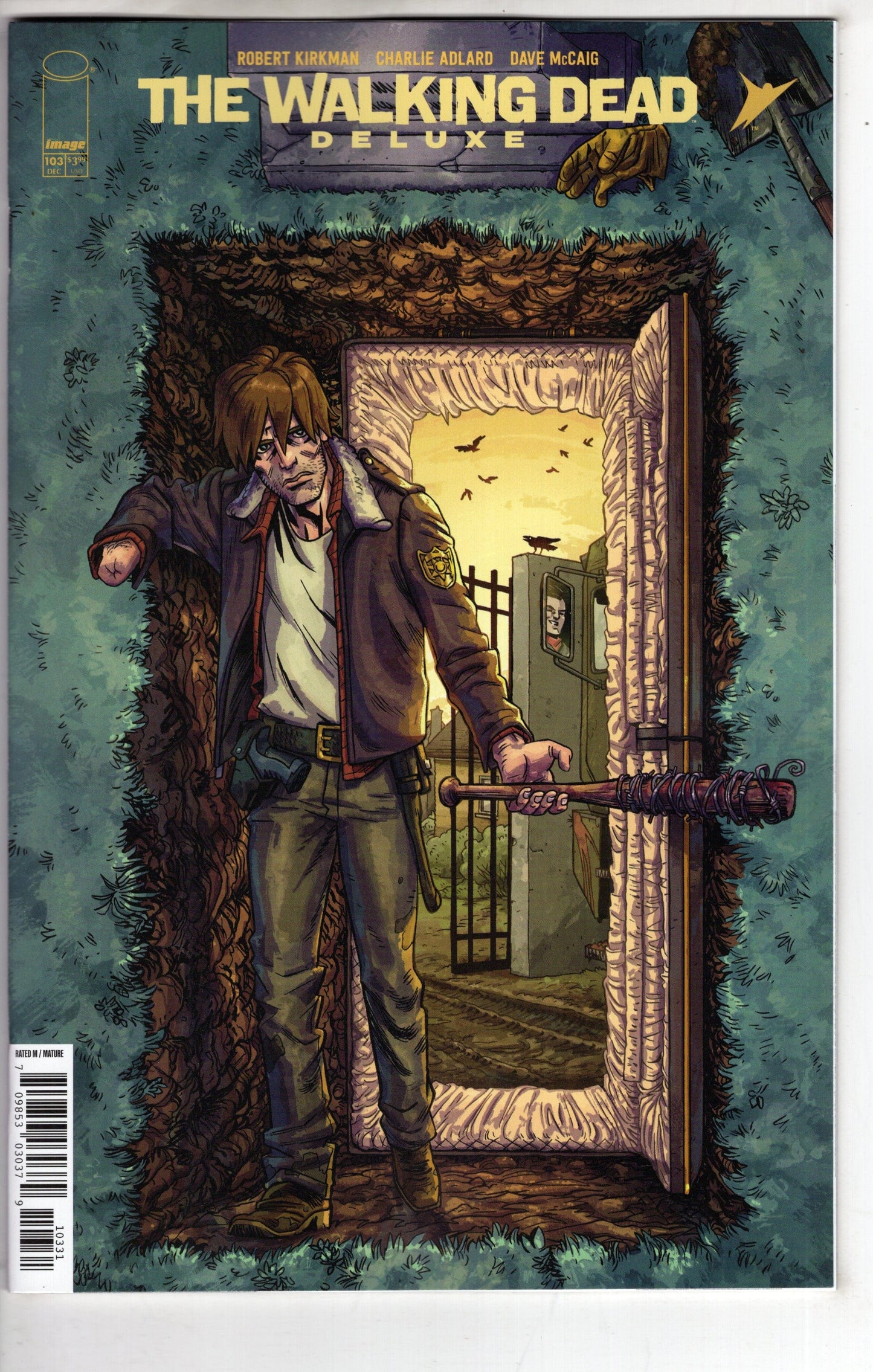 IMAGE COMIC BOOK Walking Dead Deluxe #103 Cover C Comic Book