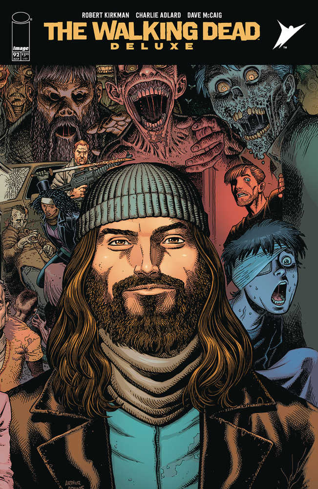 IMAGE COMIC BOOK Walking Dead Deluxe #92 Cover D Adams (Mature)