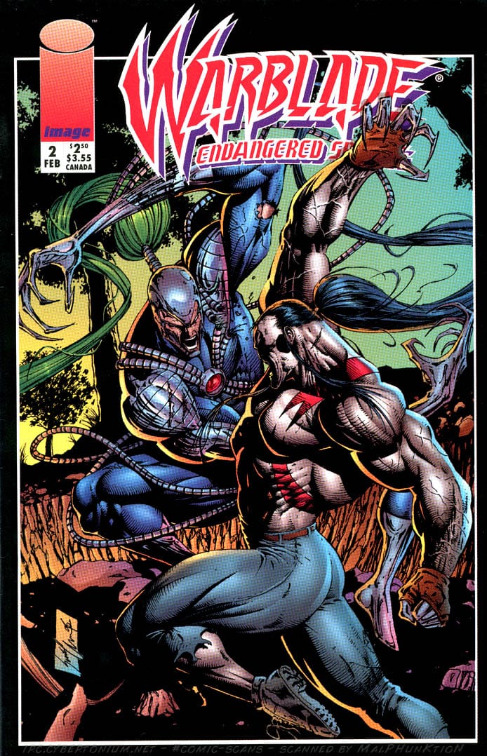 Image COMIC BOOK Warblade: Endangered Species #2 - CVR A (FN)