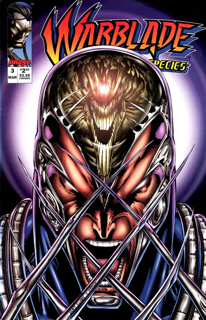 Image COMIC BOOK Warblade: Endangered Species #3 - CVR A (FN)