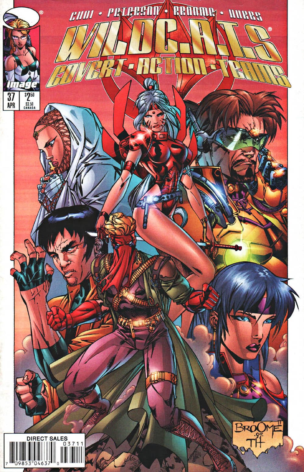 Image COMIC BOOK WildC.A.T.s: Covert Action Teams #37 - CVR A (VF/NM)