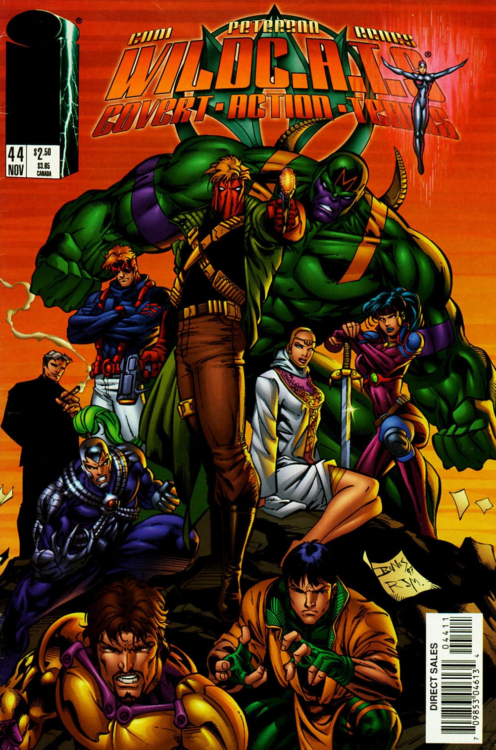 Image COMIC BOOK WildC.A.T.s: Covert Action Teams #44 - CVR A (VF/NM)