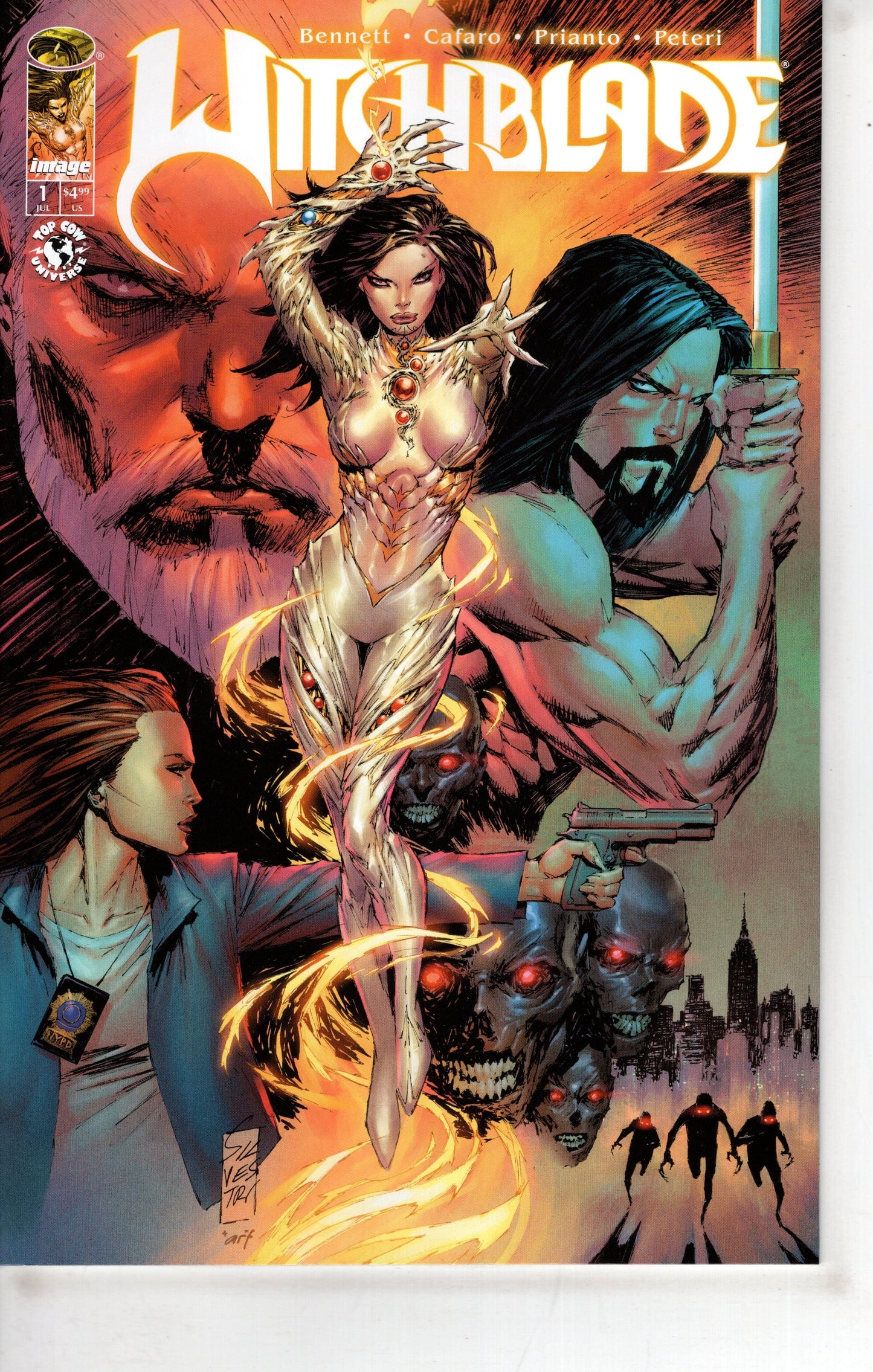 IMAGE COMIC BOOK WITCHBLADE #1 CVR A SILVESTRI & PRIANTO