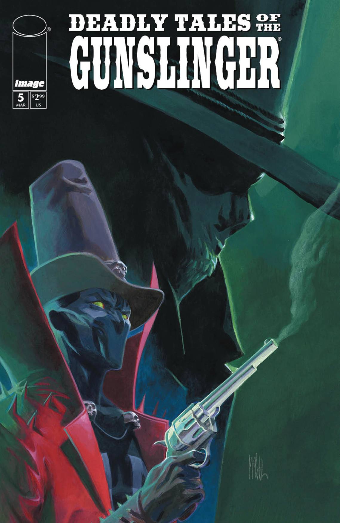 IMAGE COMIC COMIC BOOK DEADLY TALES OF THE GUNSLINGER SPAWN #5 CVR A MARCO FAILLA