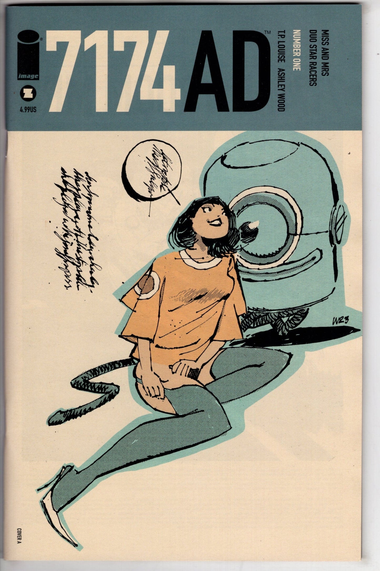 IMAGE COMICS BUY-SELL COMIC BOOK 7174ad #1 Cover A Ashley Wood (Mature)