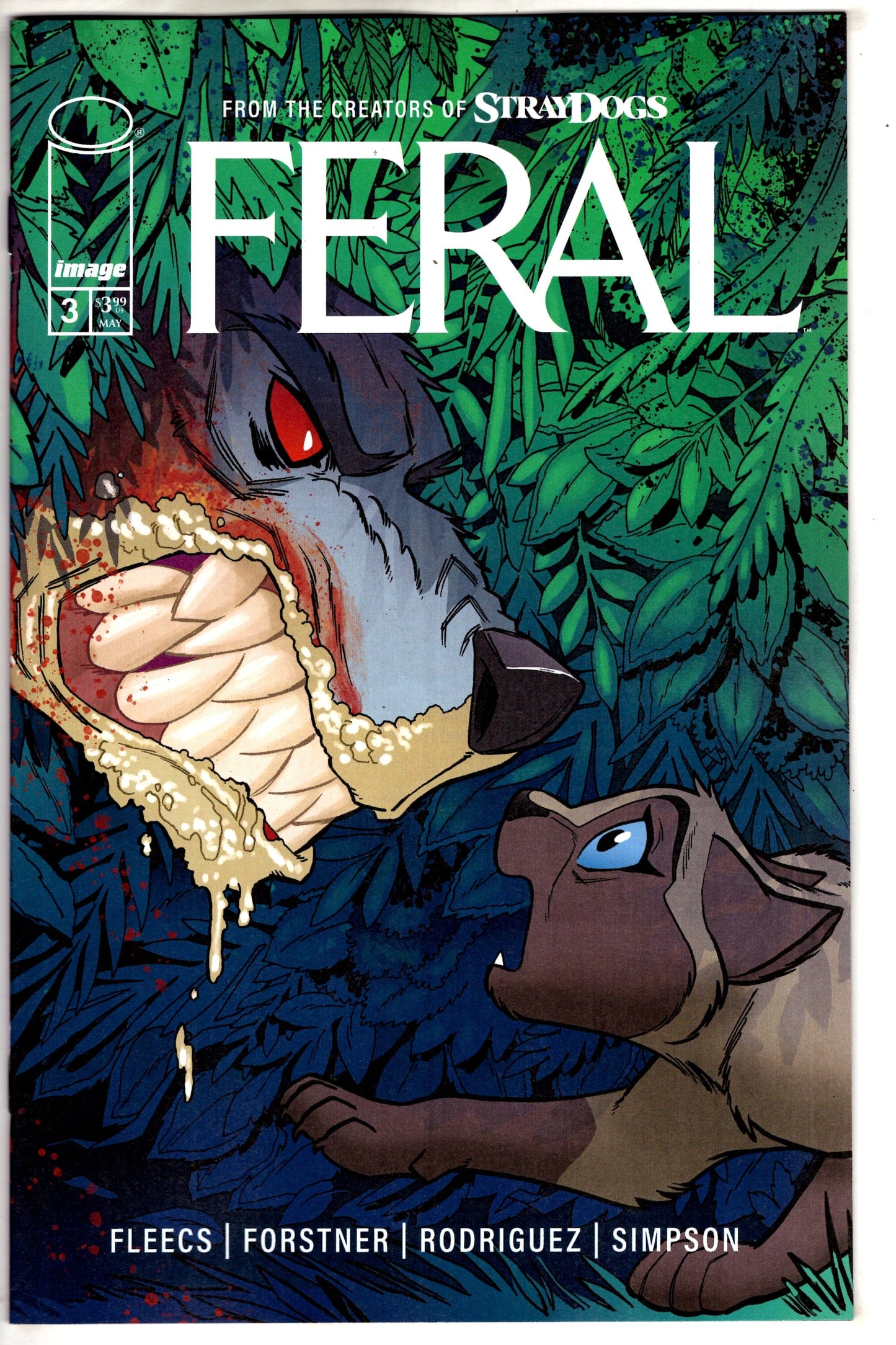IMAGE COMICS BUY-SELL COMIC BOOK Feral #3 Cover A Tony Fleecs & Trish Forstner