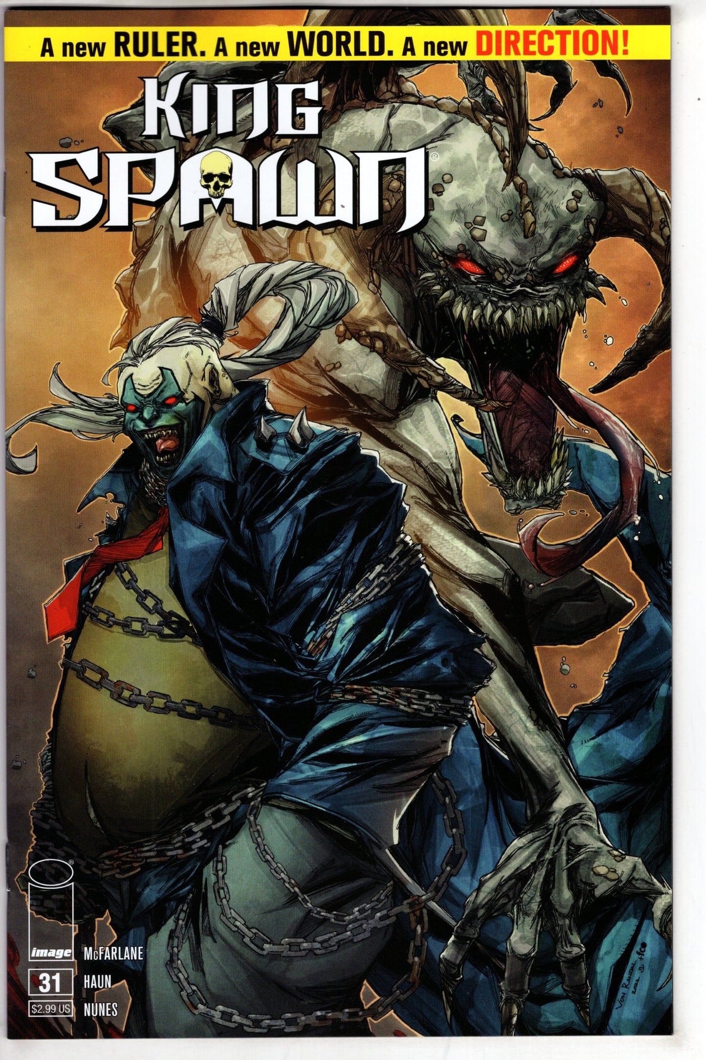 IMAGE COMICS BUY-SELL COMIC BOOK King Spawn #31 Cover B Randal Variant