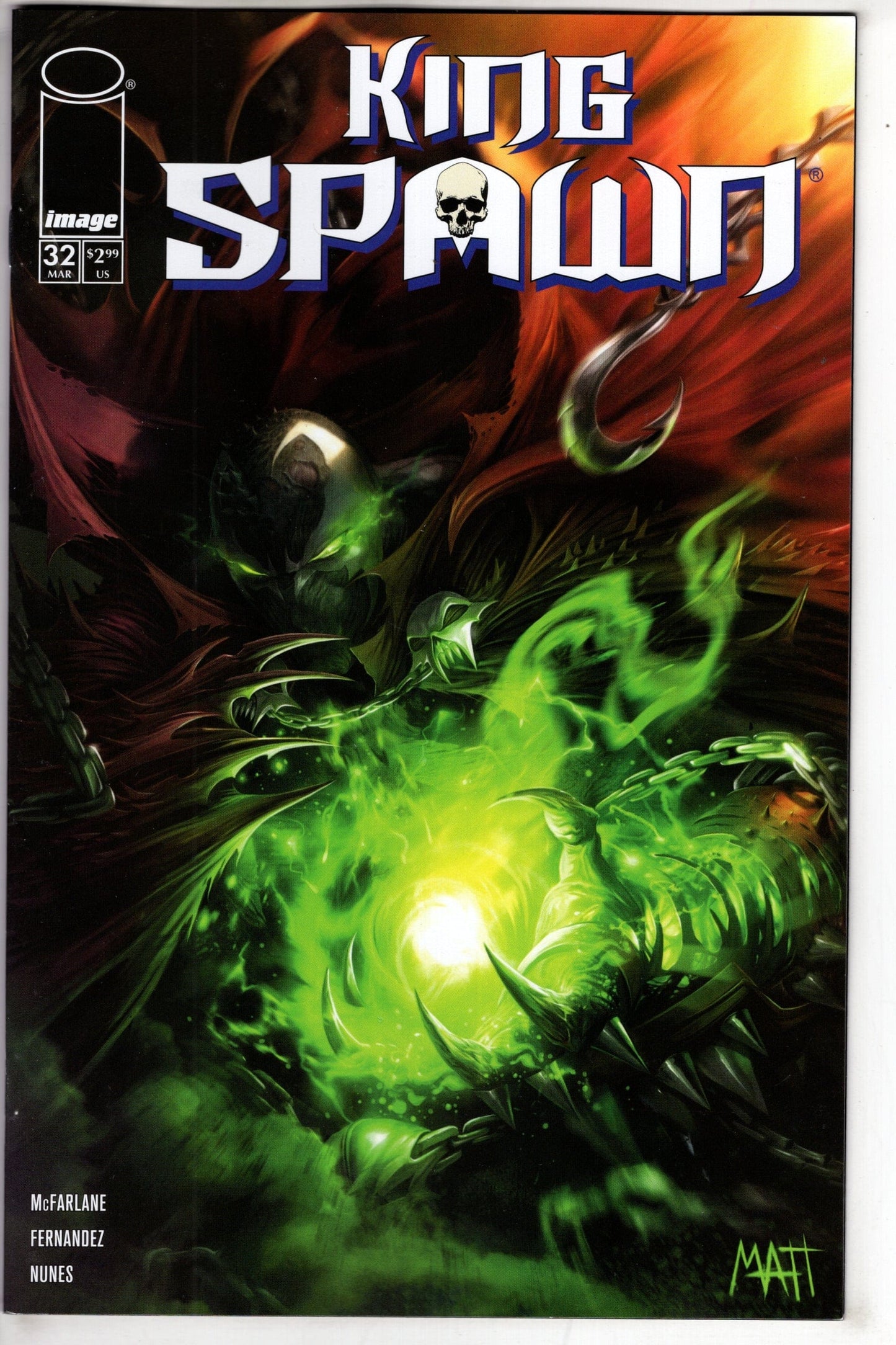 IMAGE COMICS BUY-SELL COMIC BOOK King Spawn #32 Cover A Francesco Mattina